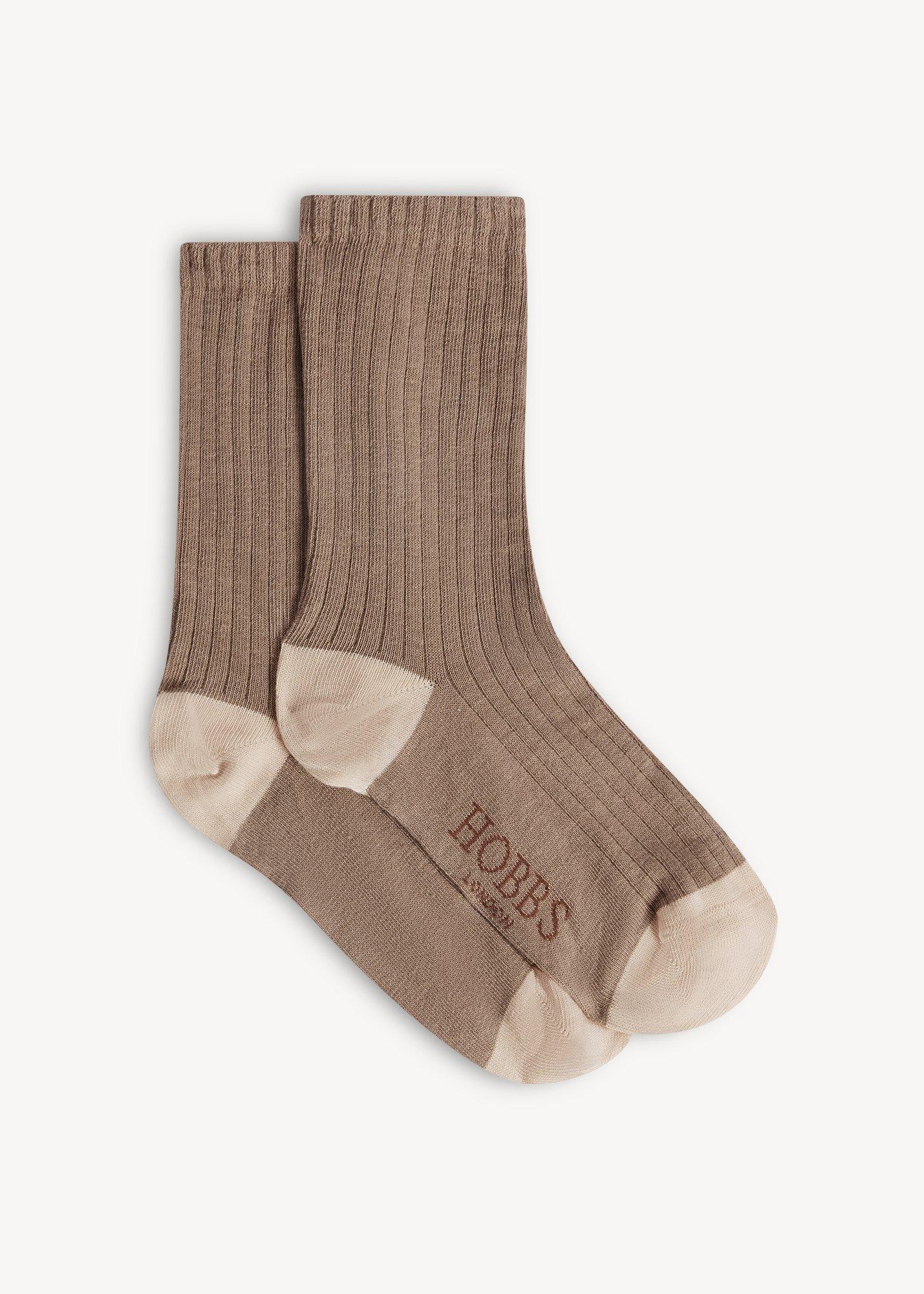 Ribbed Single Socks