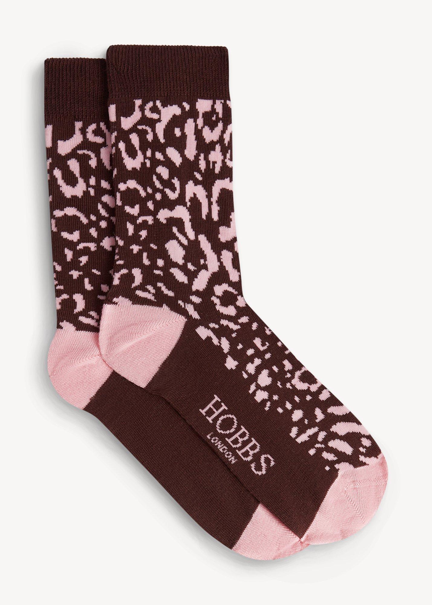 Leopard Single Socks