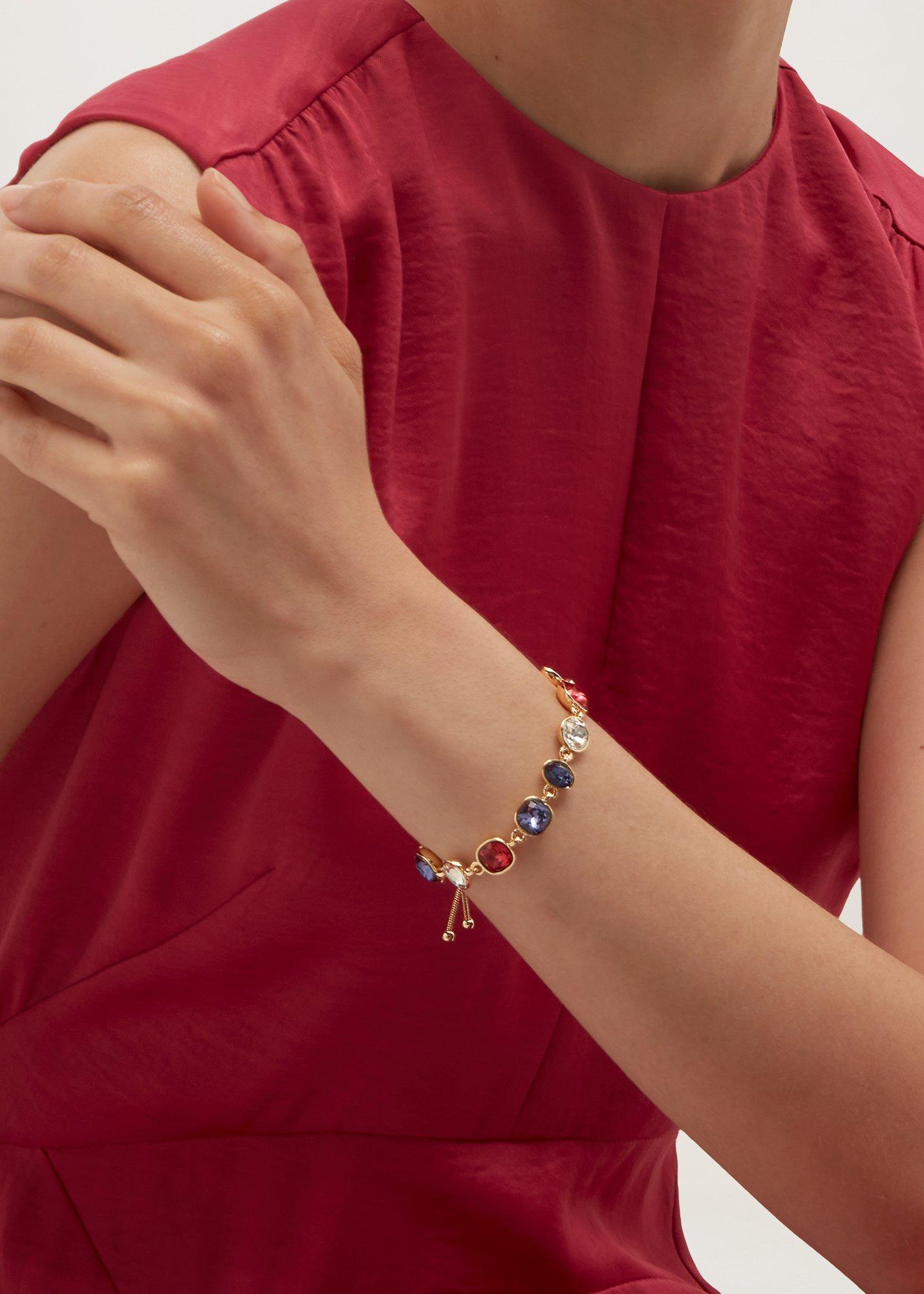 Indira Bracelet, Pink Navy, hi-res