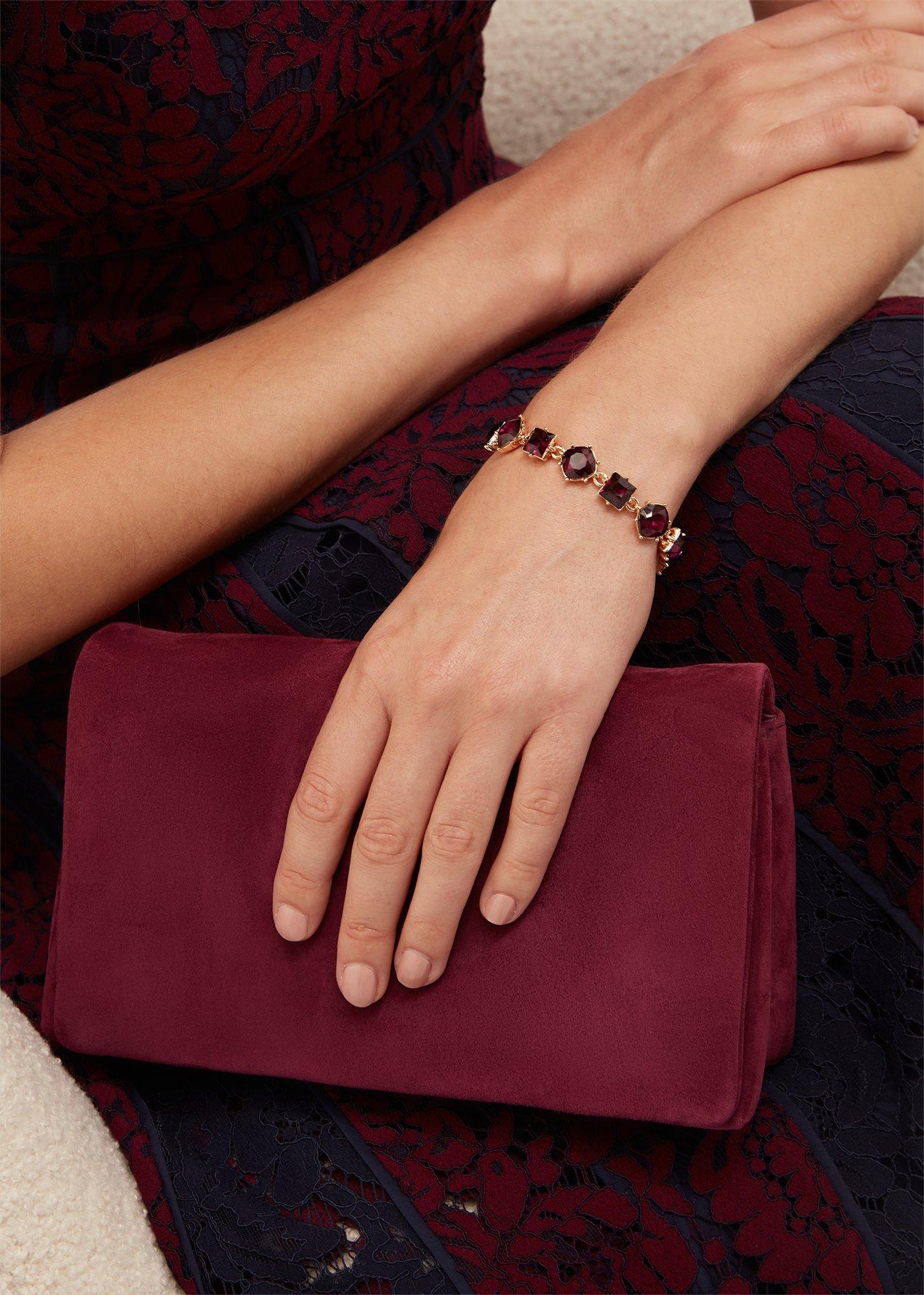 Aria Bracelet, Gold Plum, hi-res