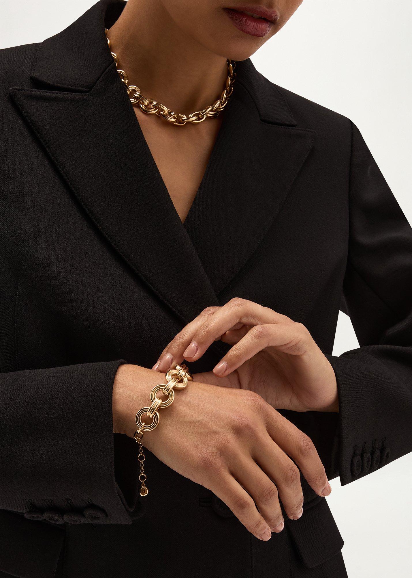 Jackie Bracelet, Gold, hi-res