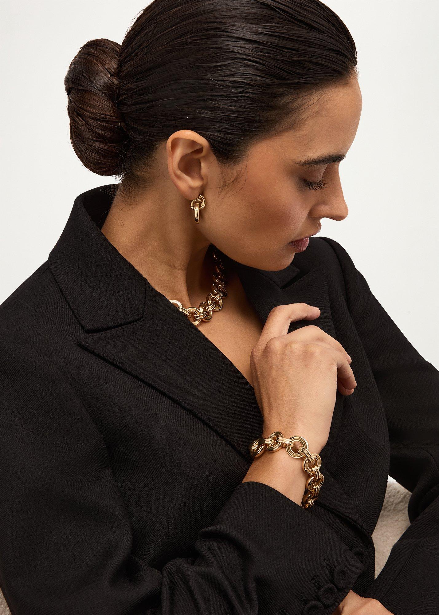 Jackie Bracelet, Gold, hi-res