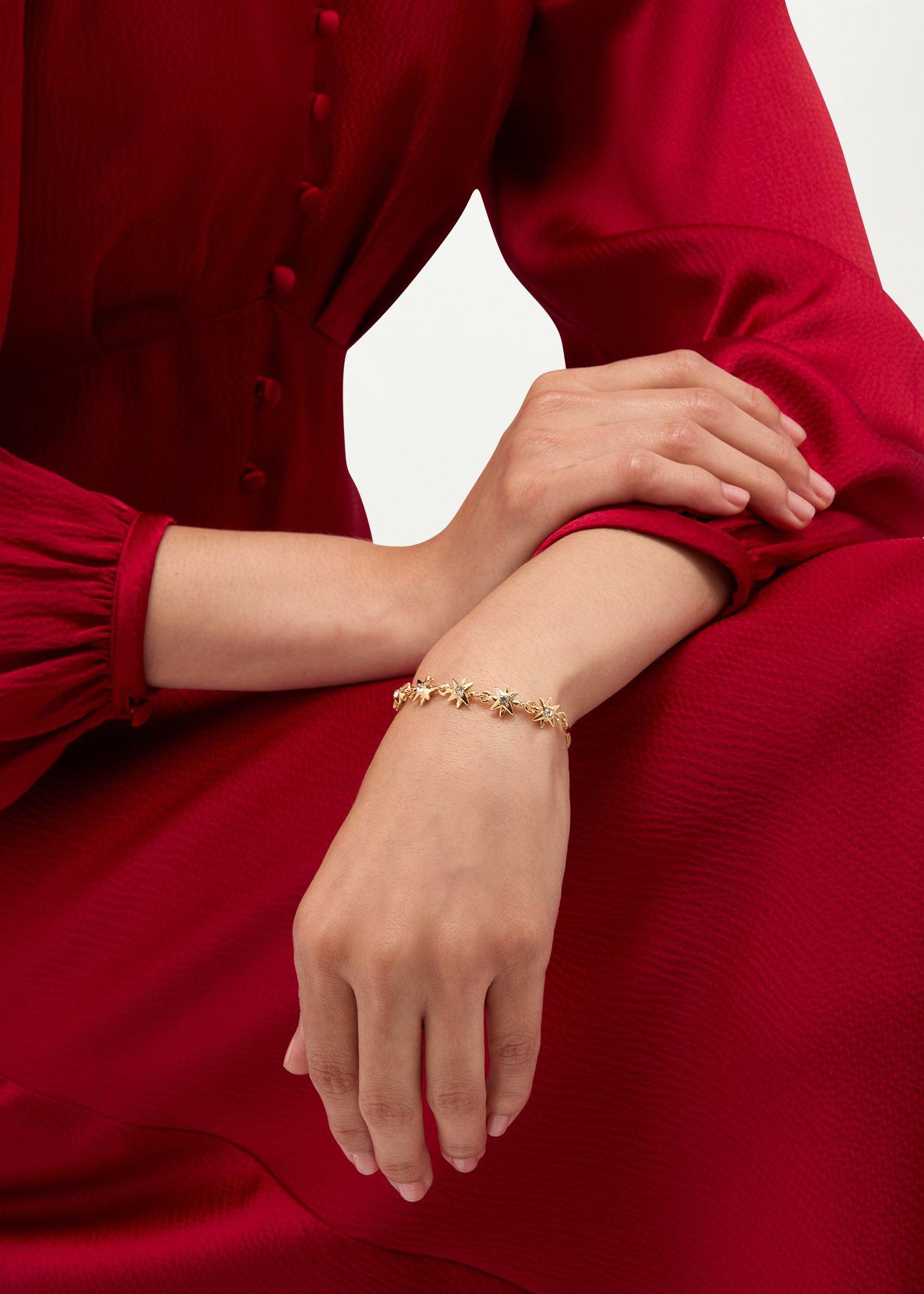 Sabrina Bracelet, Gold, hi-res