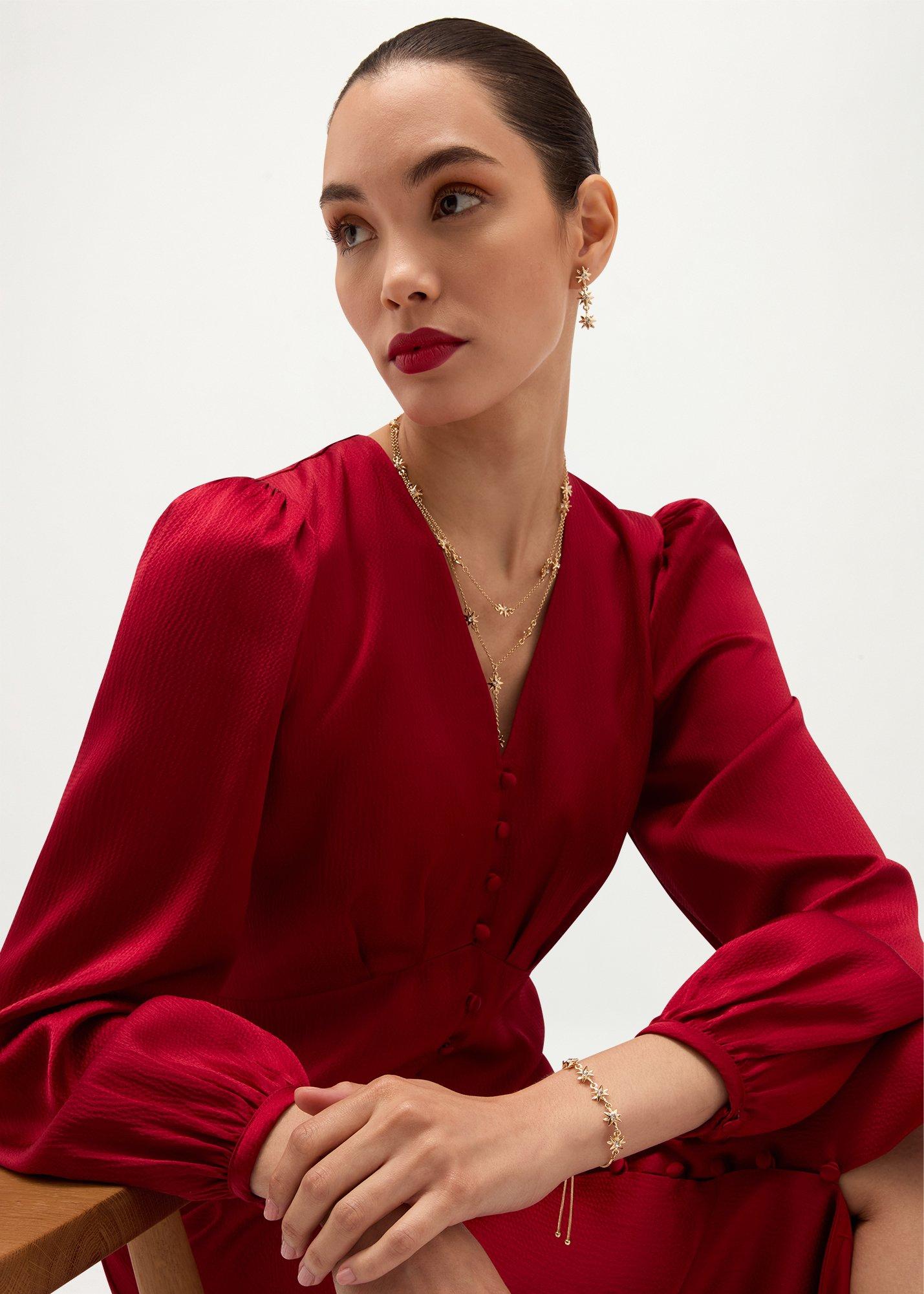 Sabrina Bracelet, Gold, hi-res