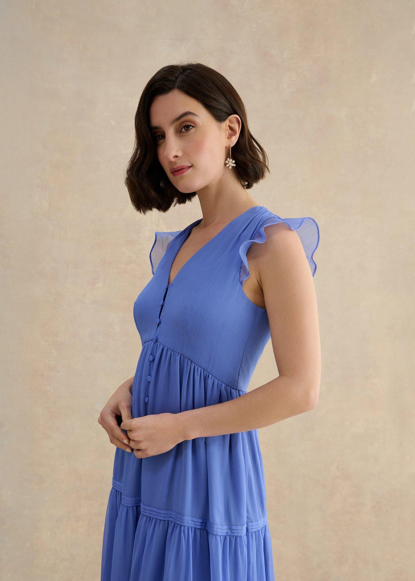 Paulina Beaded Earrings, Ivory Gold, hi-res