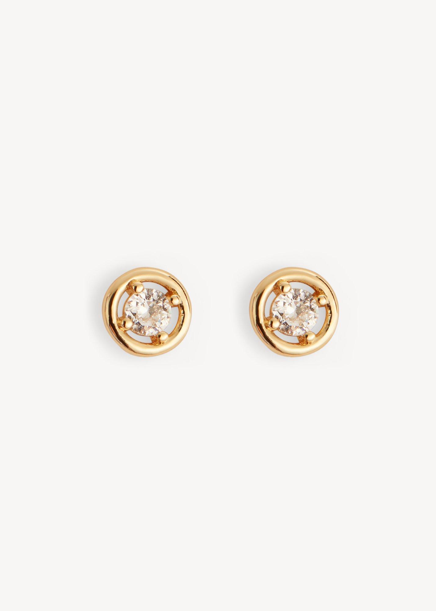 Alya Gold Plated Earrings
