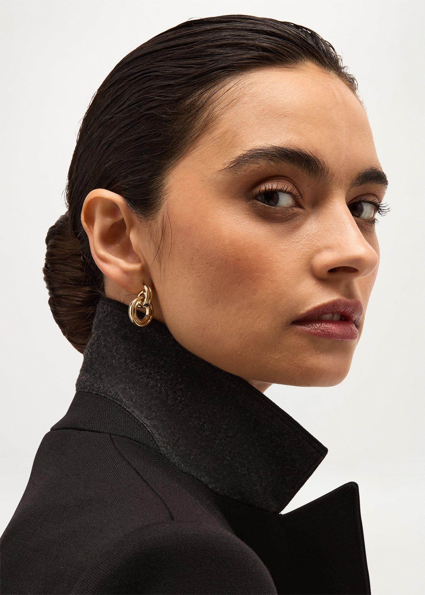 Jackie Earrings, Gold, hi-res