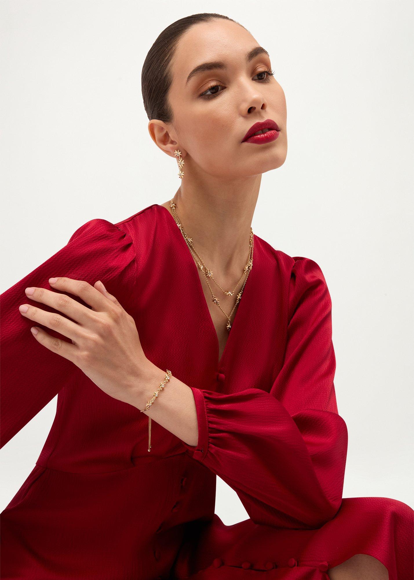Sabrina Earrings, Gold, hi-res