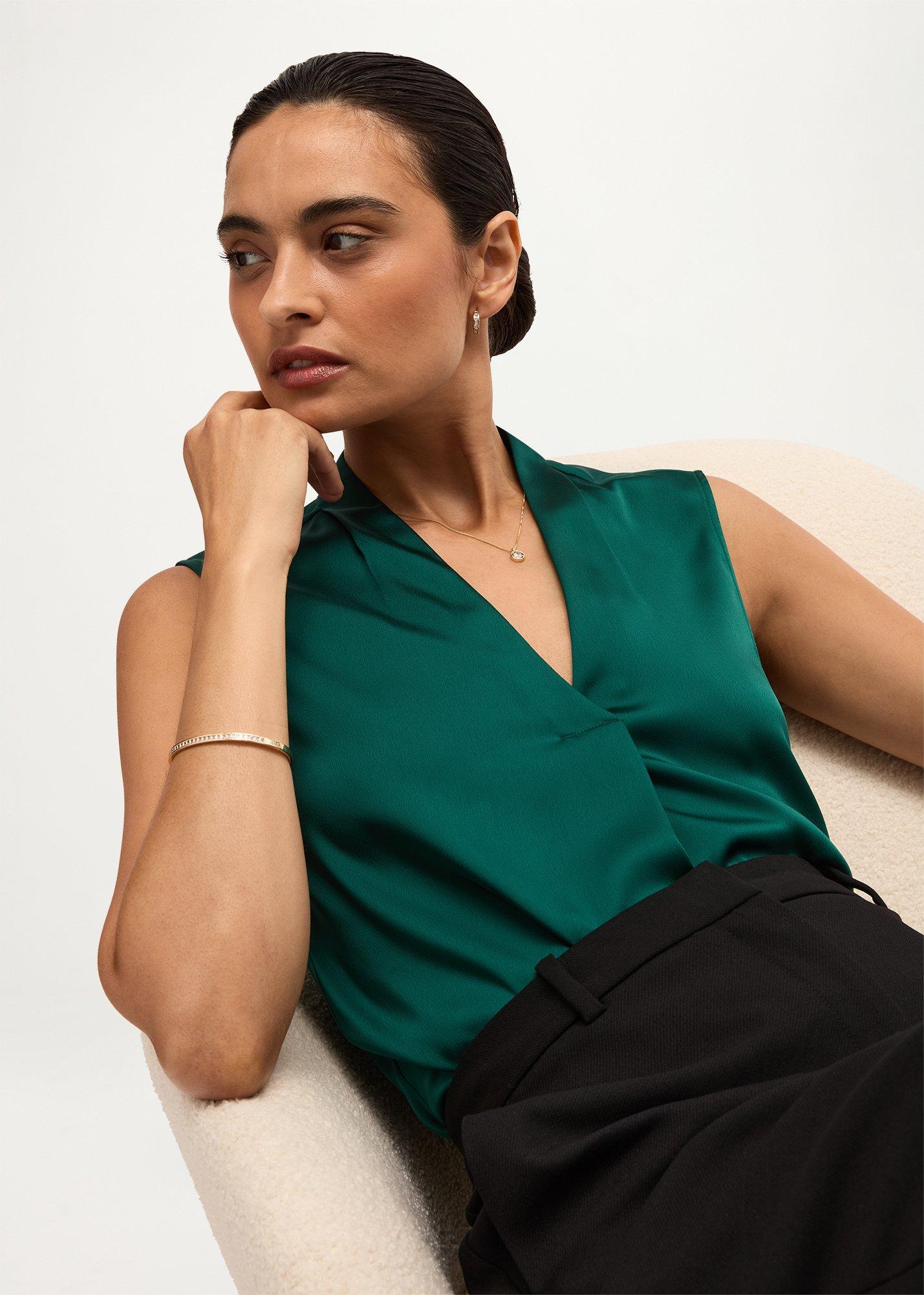 Axelle Gold Plated Necklace, Gold, hi-res