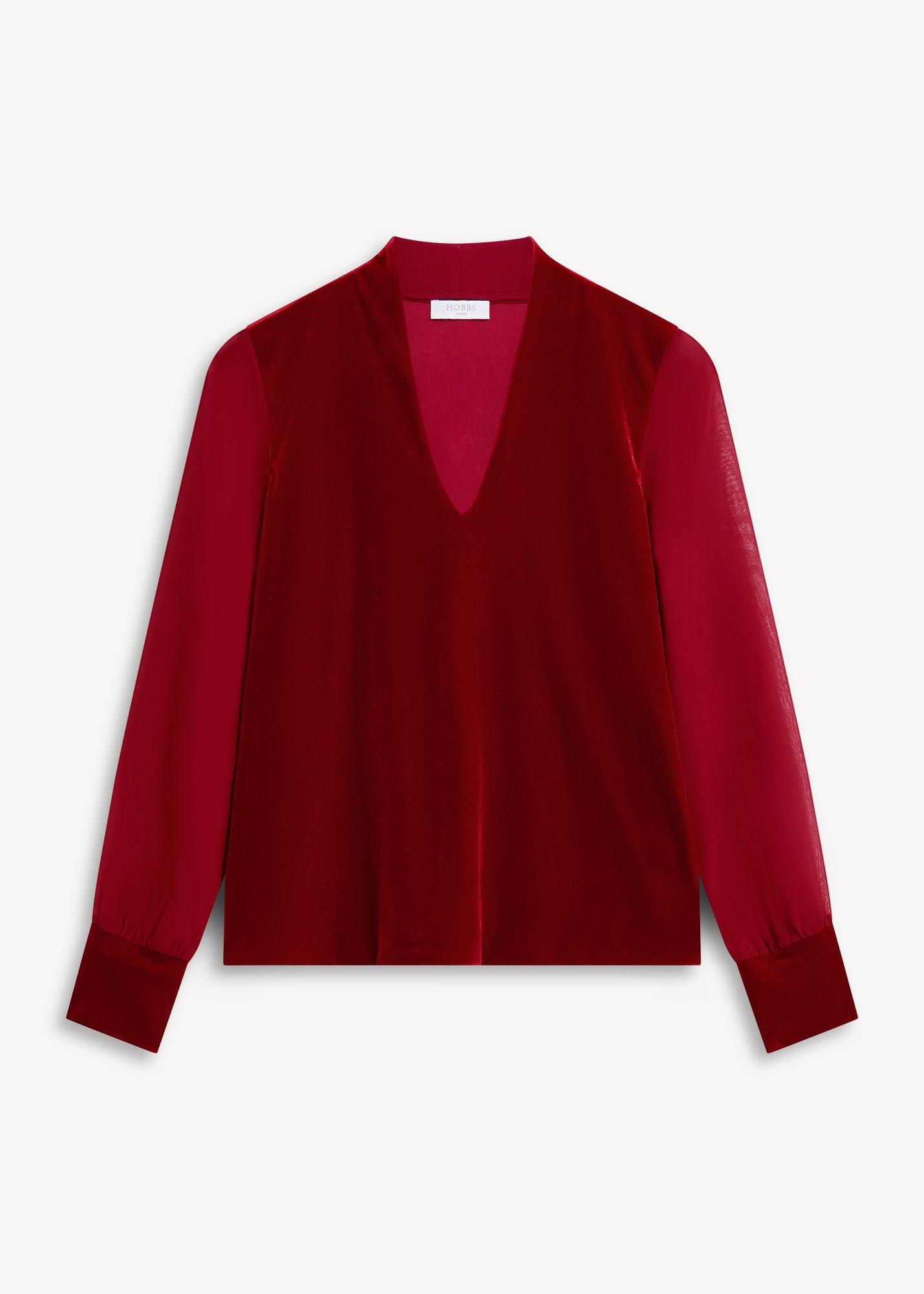 Aimee Velvet Top