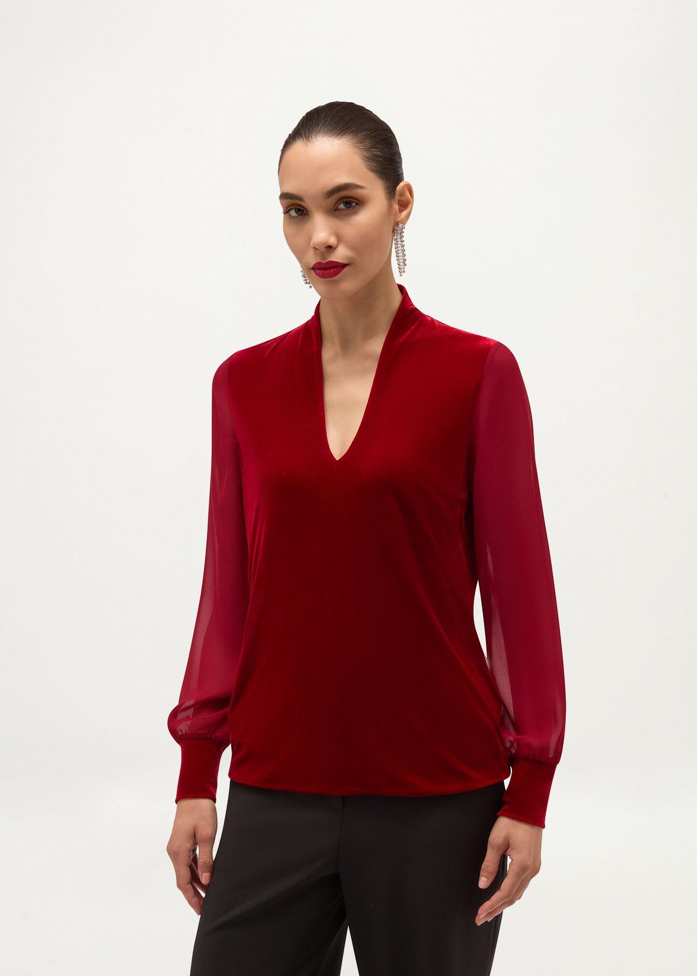 Aimee Velvet Top