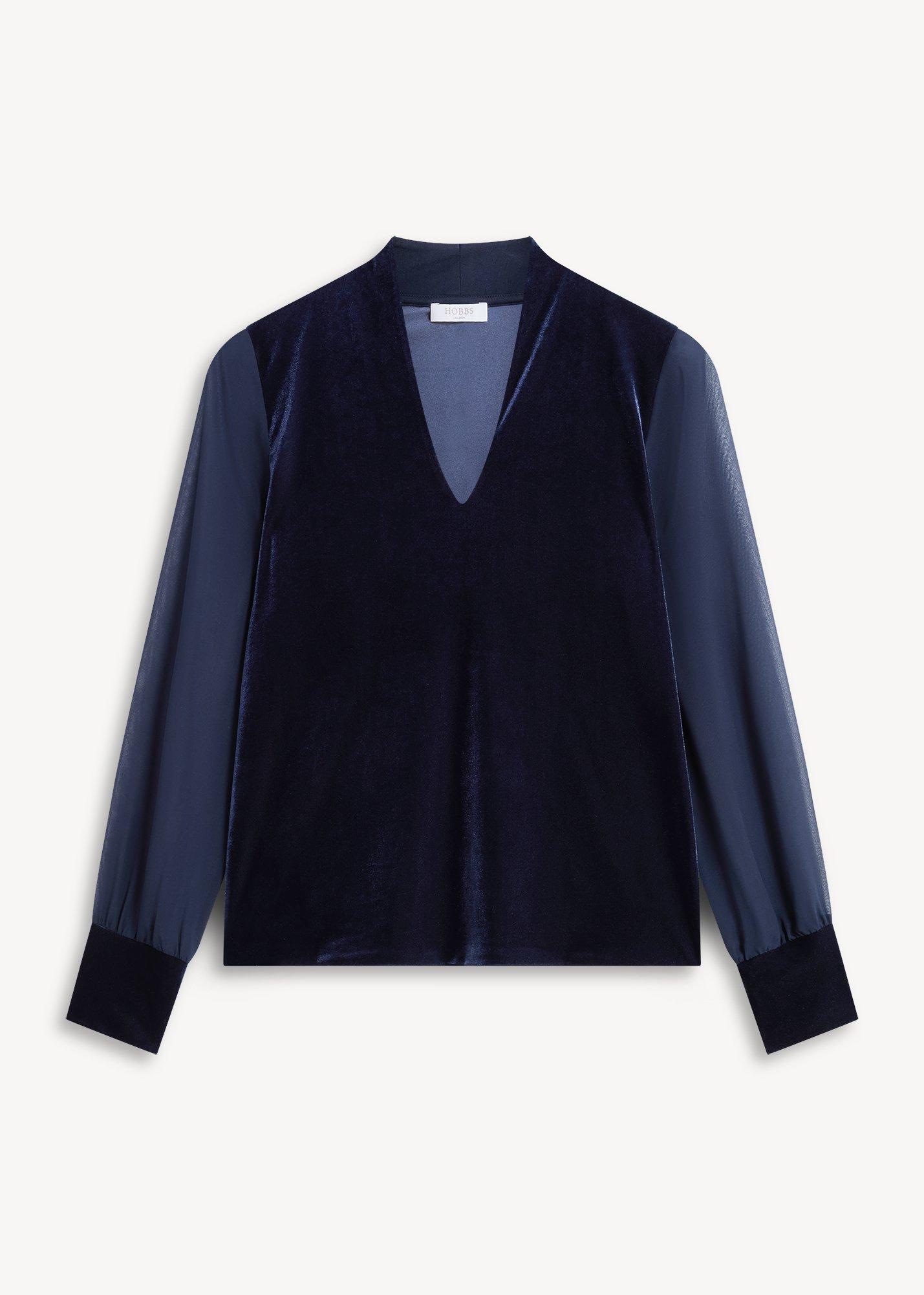 Aimee Velvet Top