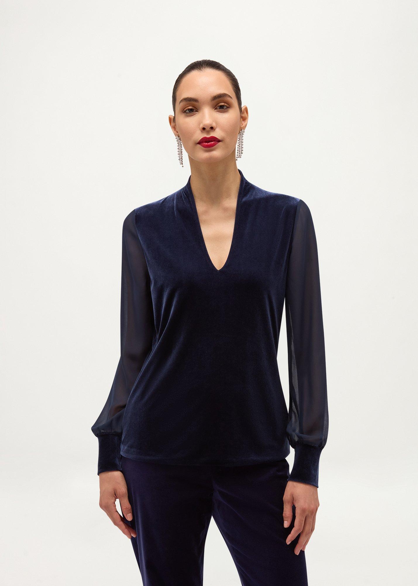 Aimee Velvet Top