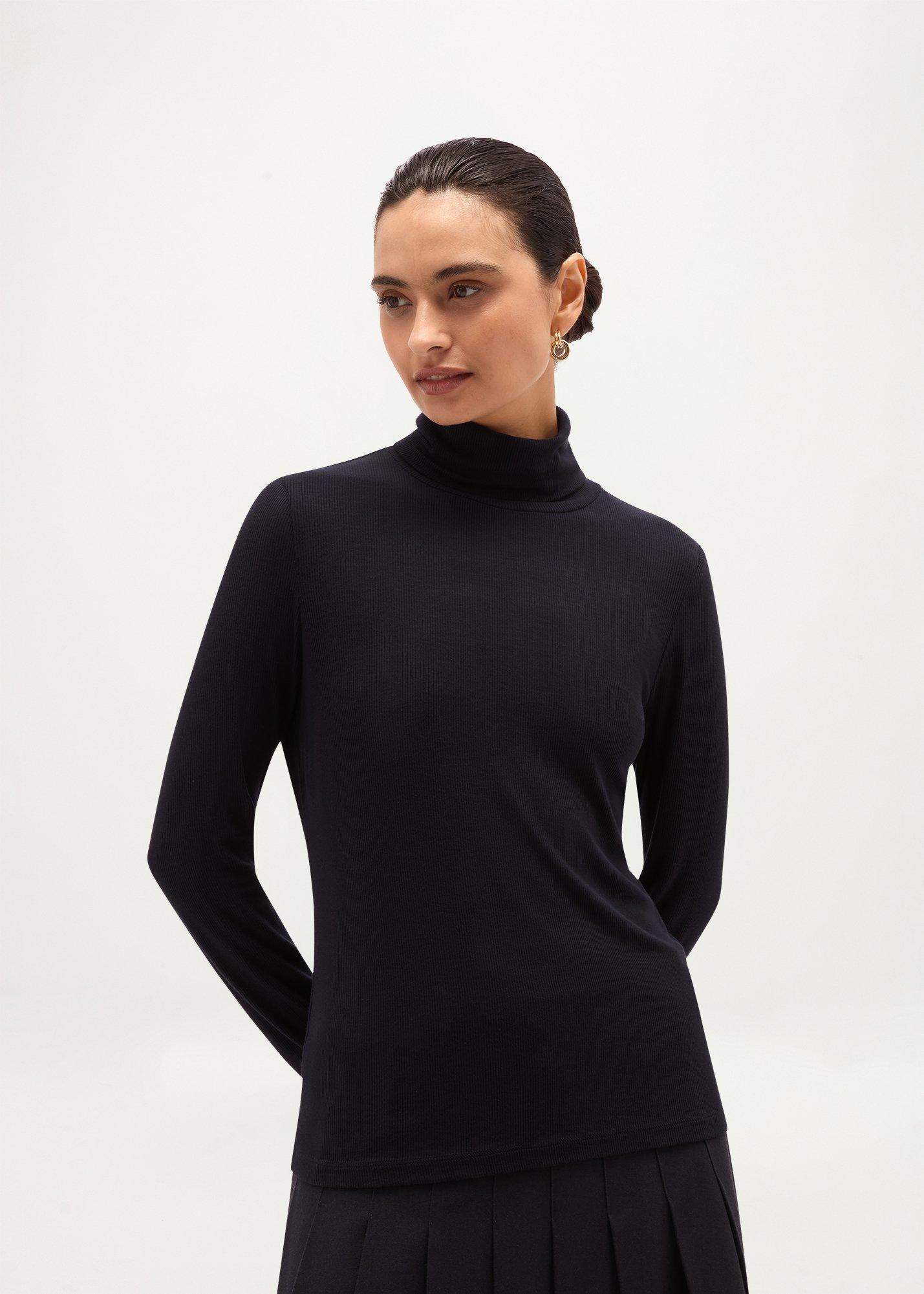 Kiera Ribbed Rollneck Top