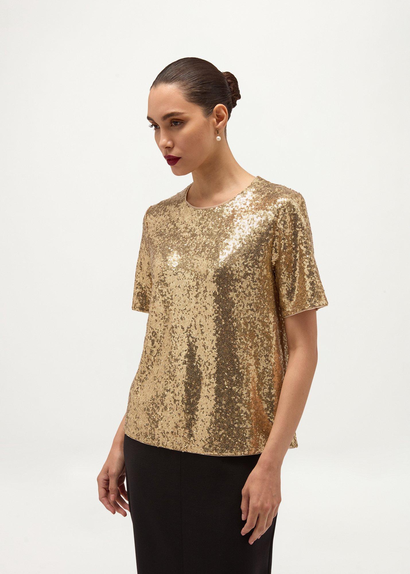 Lilibet Sequin Top