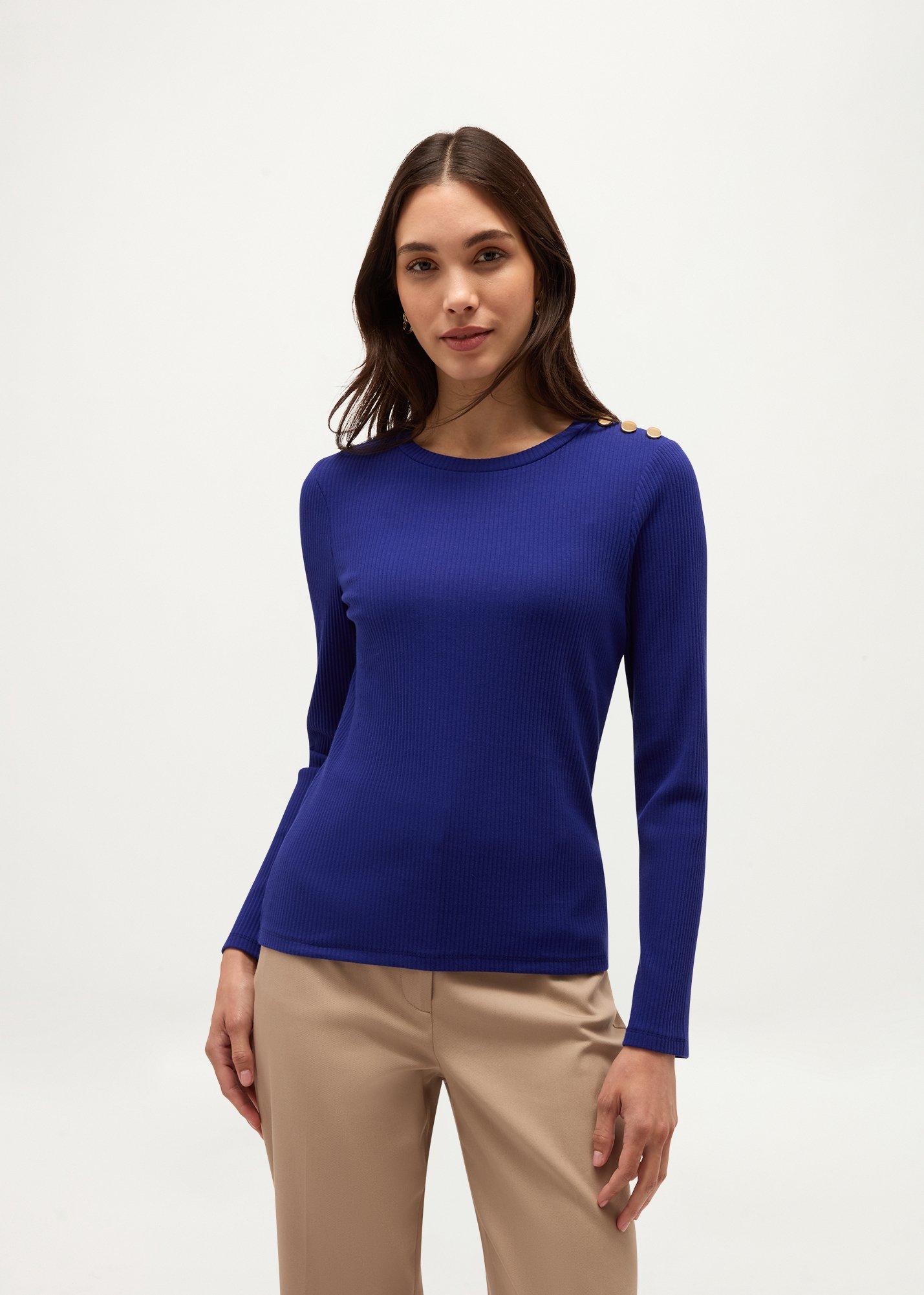 Tamsin Ribbed Long Sleeve Top
