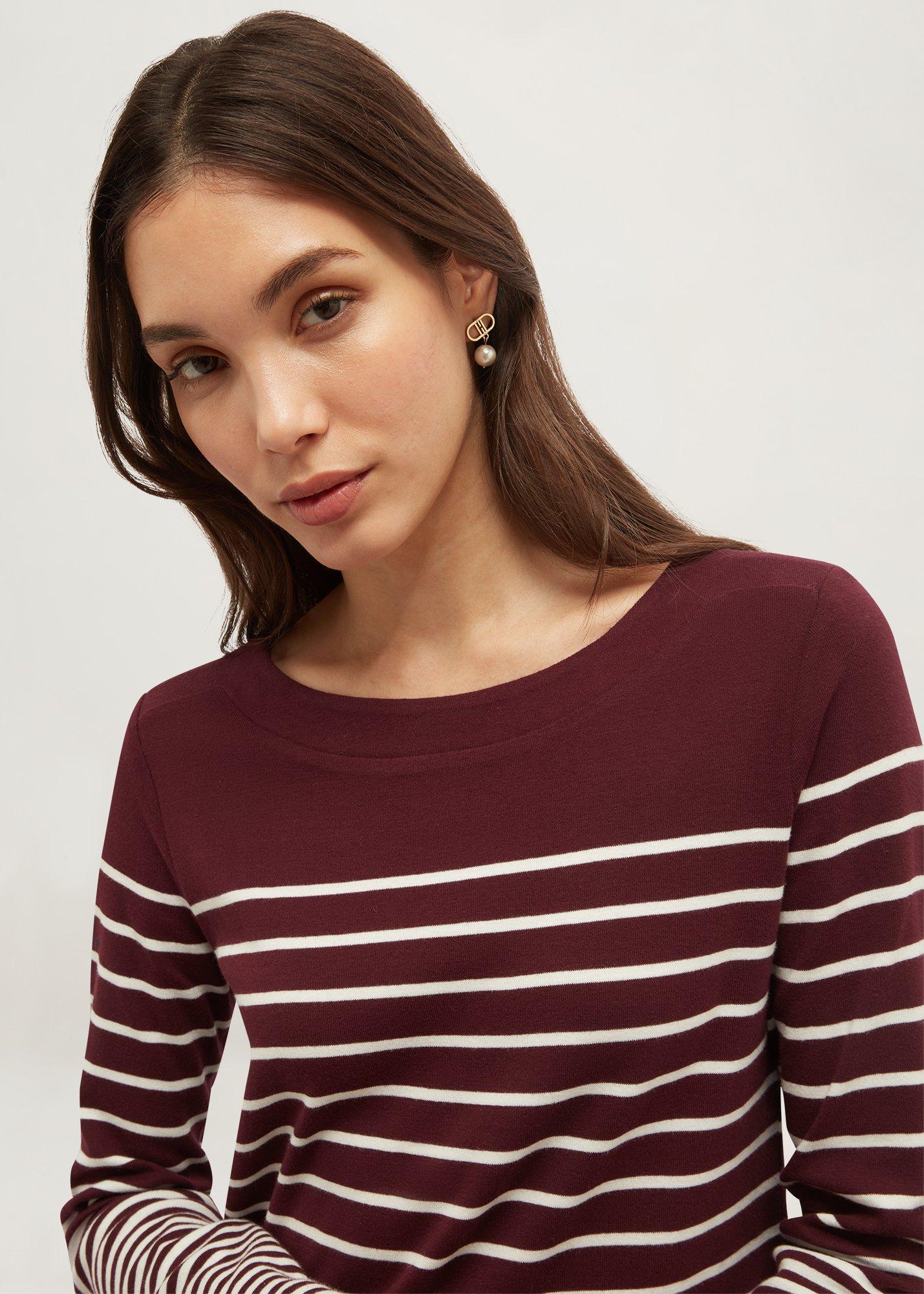 Constance Top, Purple Ivory, hi-res