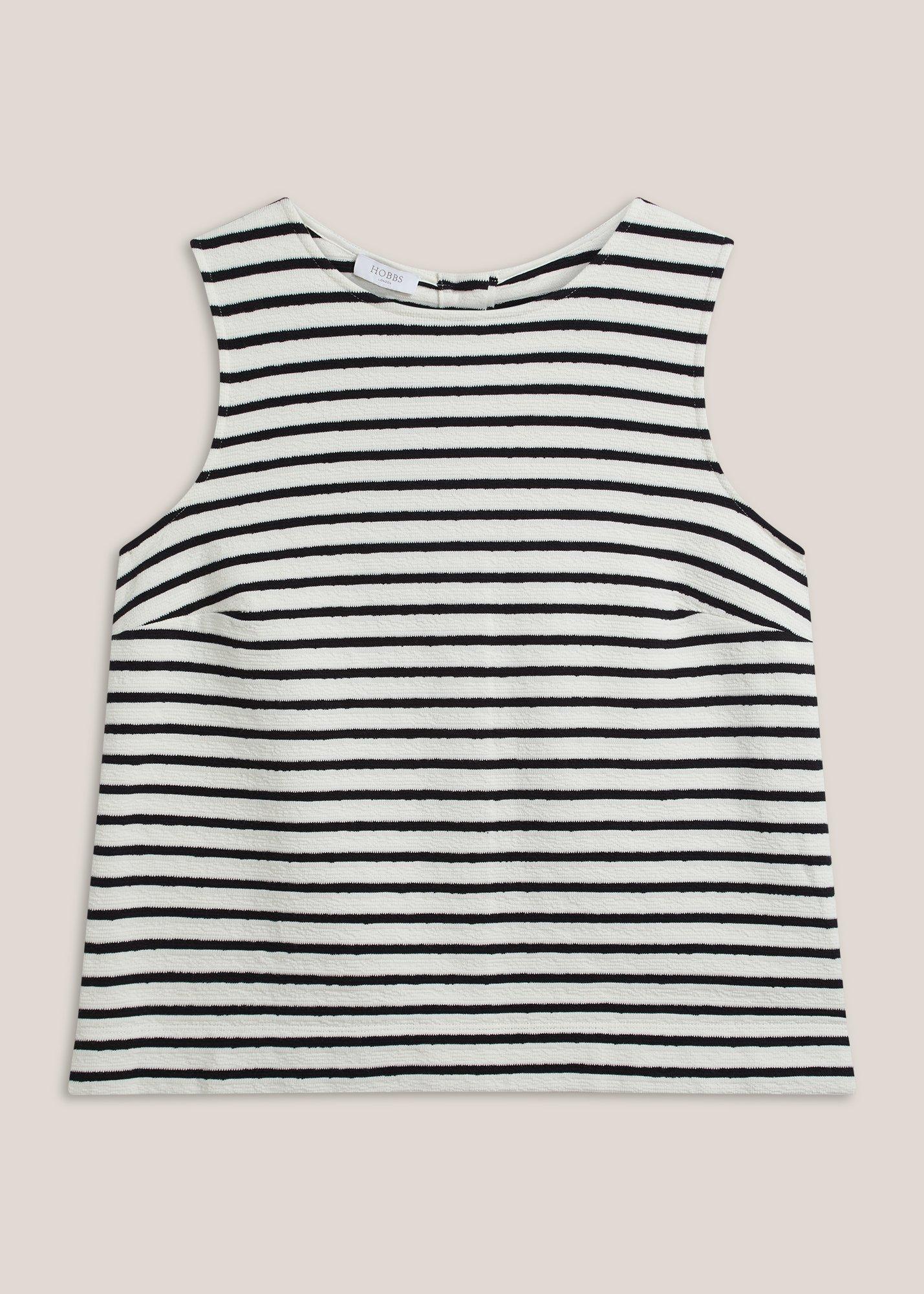 Roxie Cotton Blend Stripe Top
