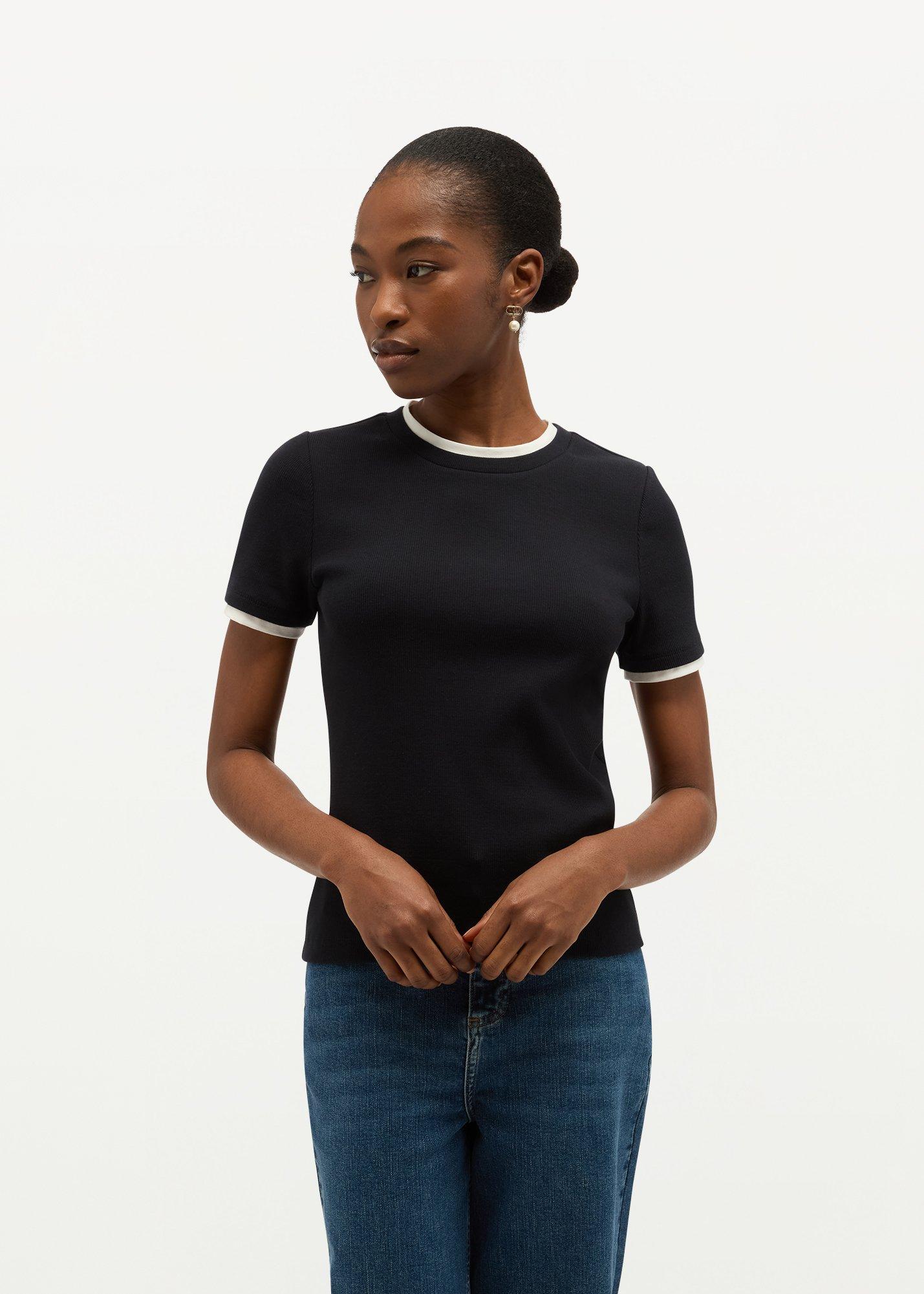 Kali Double Layer Ribbed T-Shirt