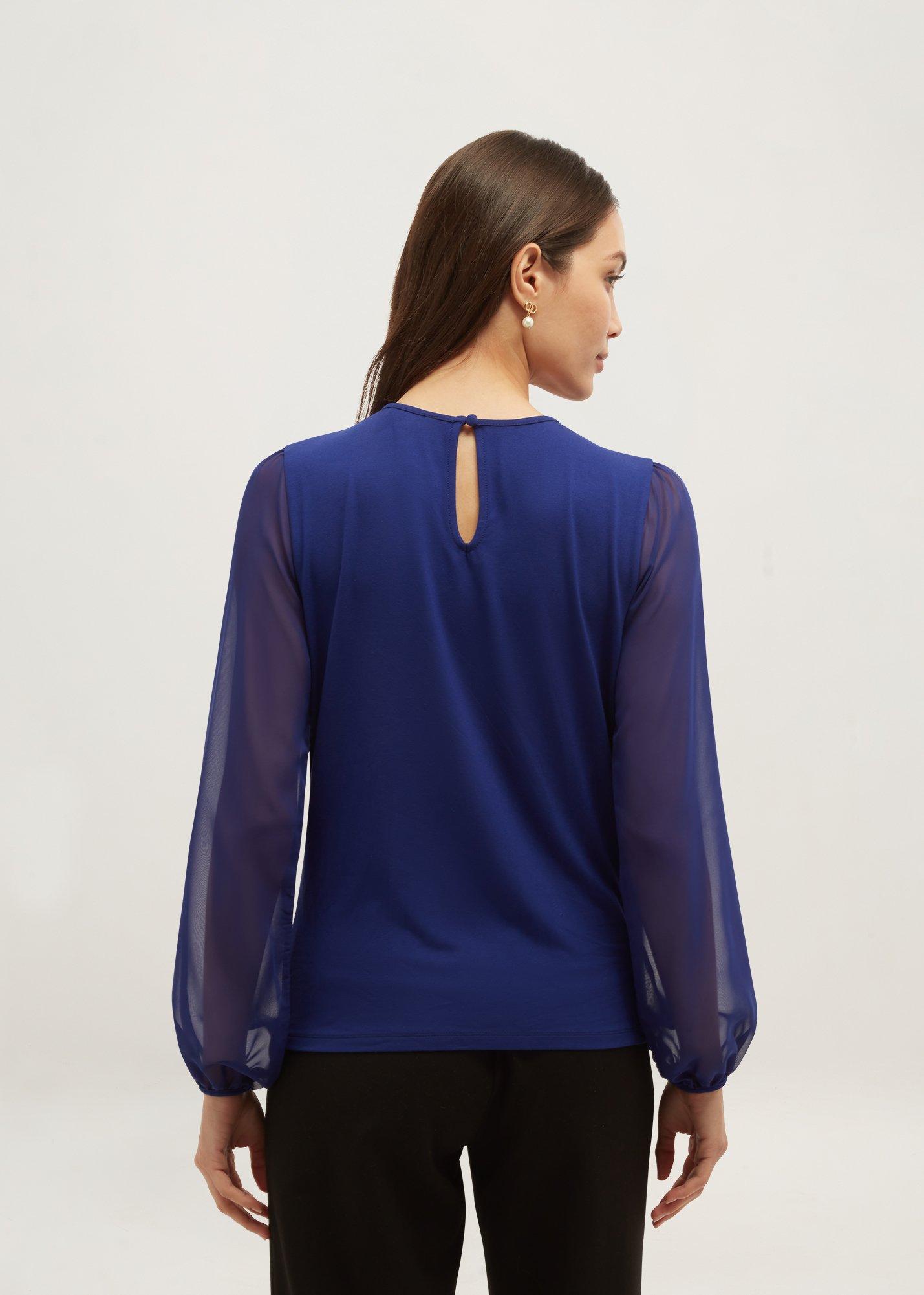 Macie Top, Violet Blue, hi-res