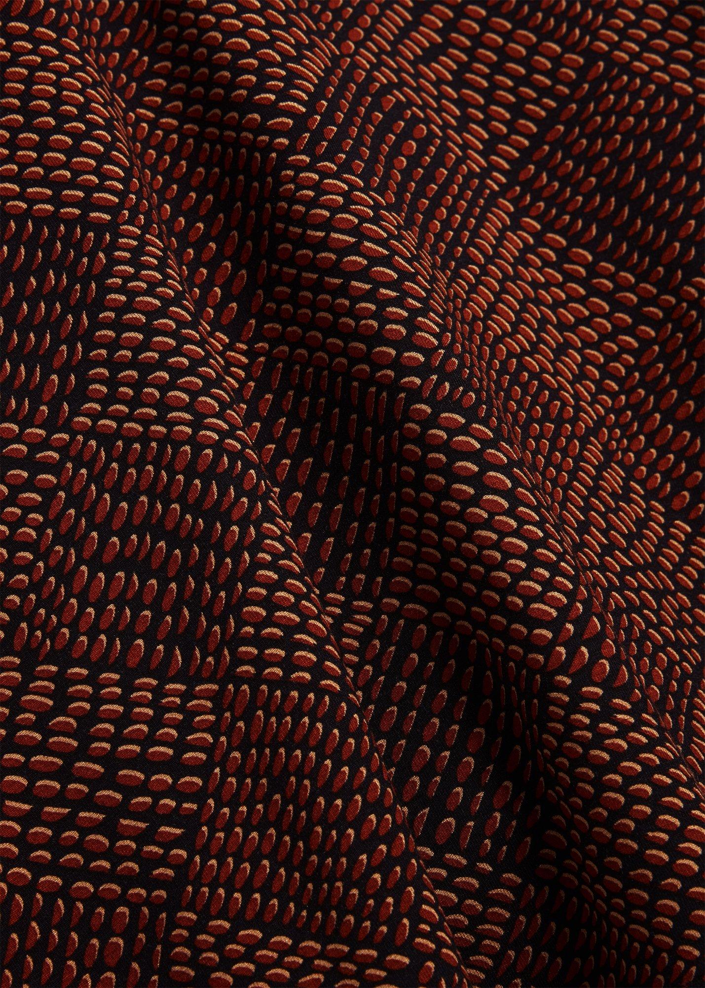 Tarini Printed Top, Black Red, hi-res