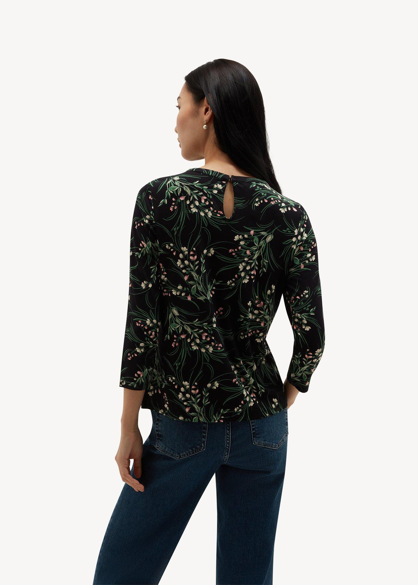 Julia Printed Top, Navy Multi, hi-res