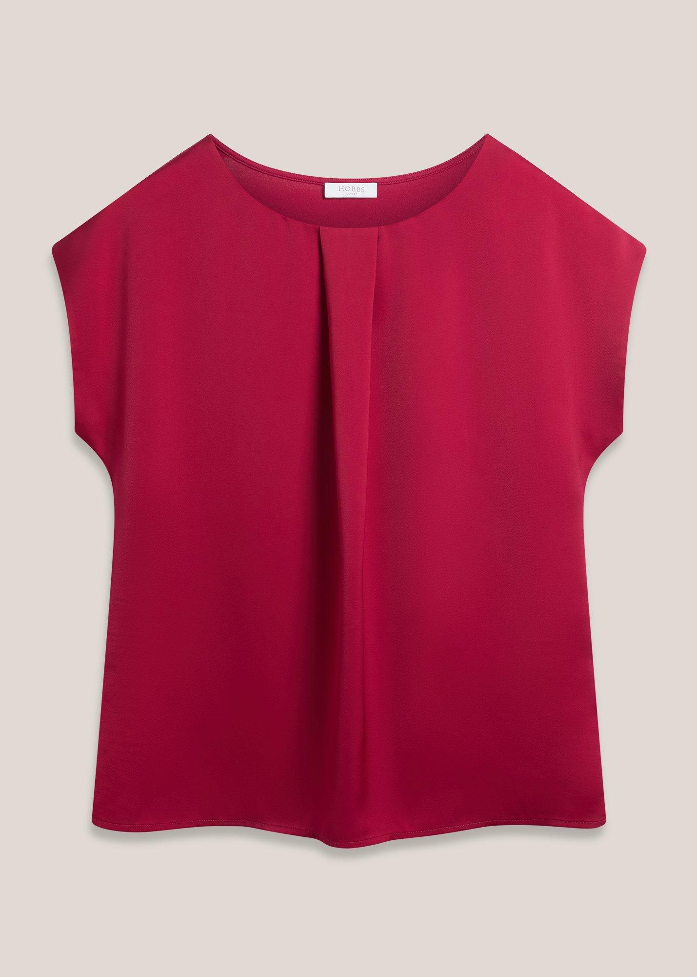 Nita Satin Front Top