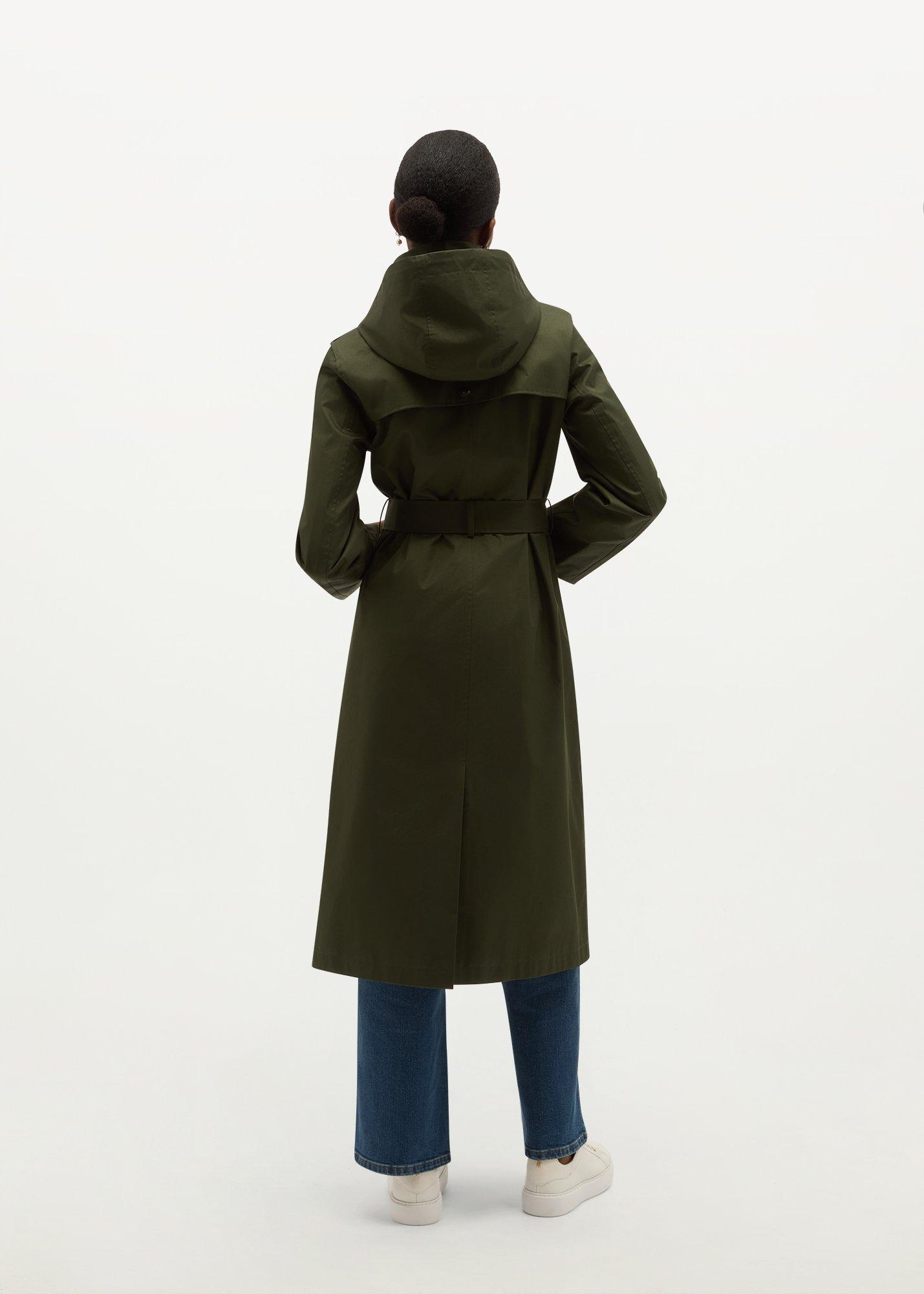 Felicia Waterproof Jacket, Woodland Green, hi-res