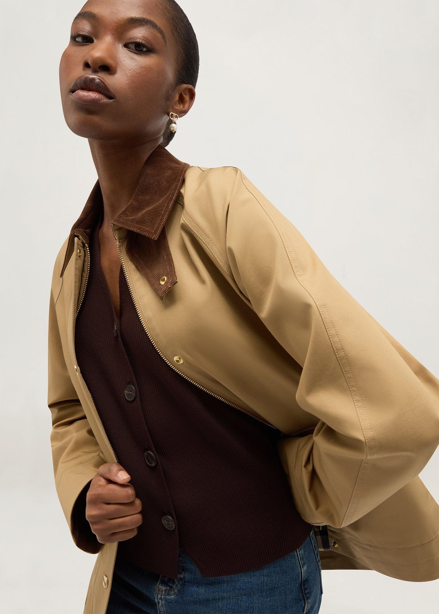 Gabby Barn Jacket, Fawn Beige, hi-res