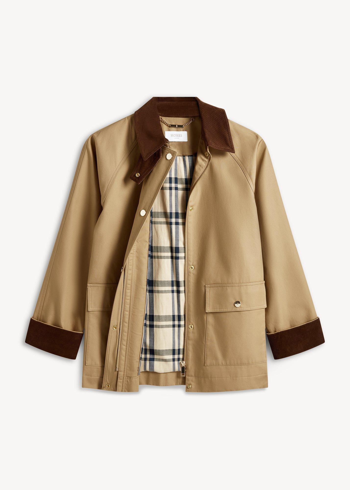 Gabby Barn Jacket, Fawn Beige, hi-res