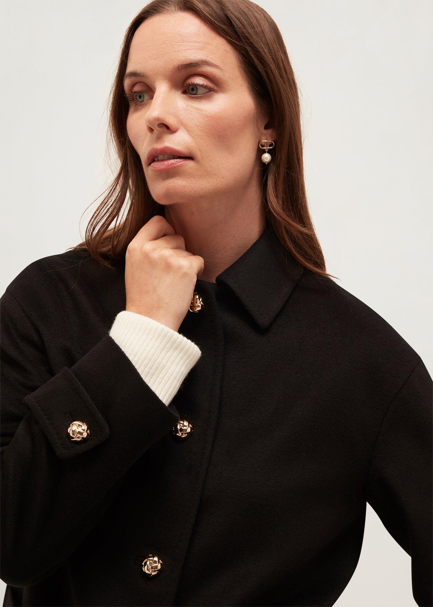Erin Coat, Black, hi-res
