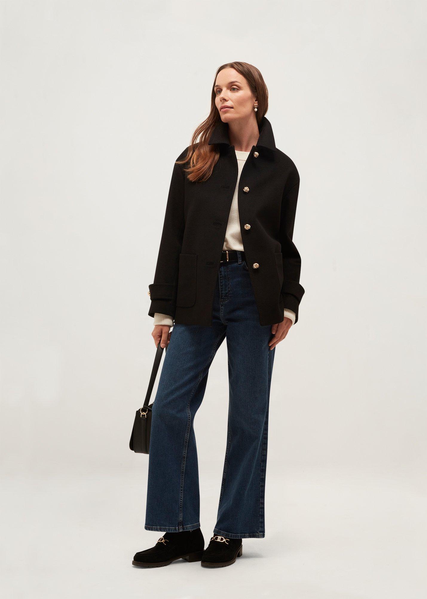 Erin Coat, Black, hi-res