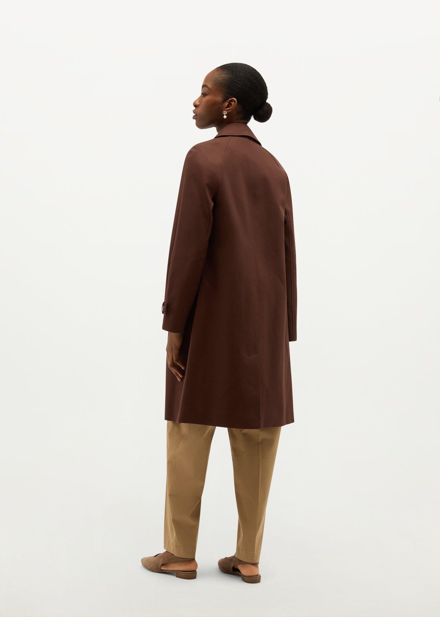 Vienna Shower Resistant Trench, Chicory Brown, hi-res