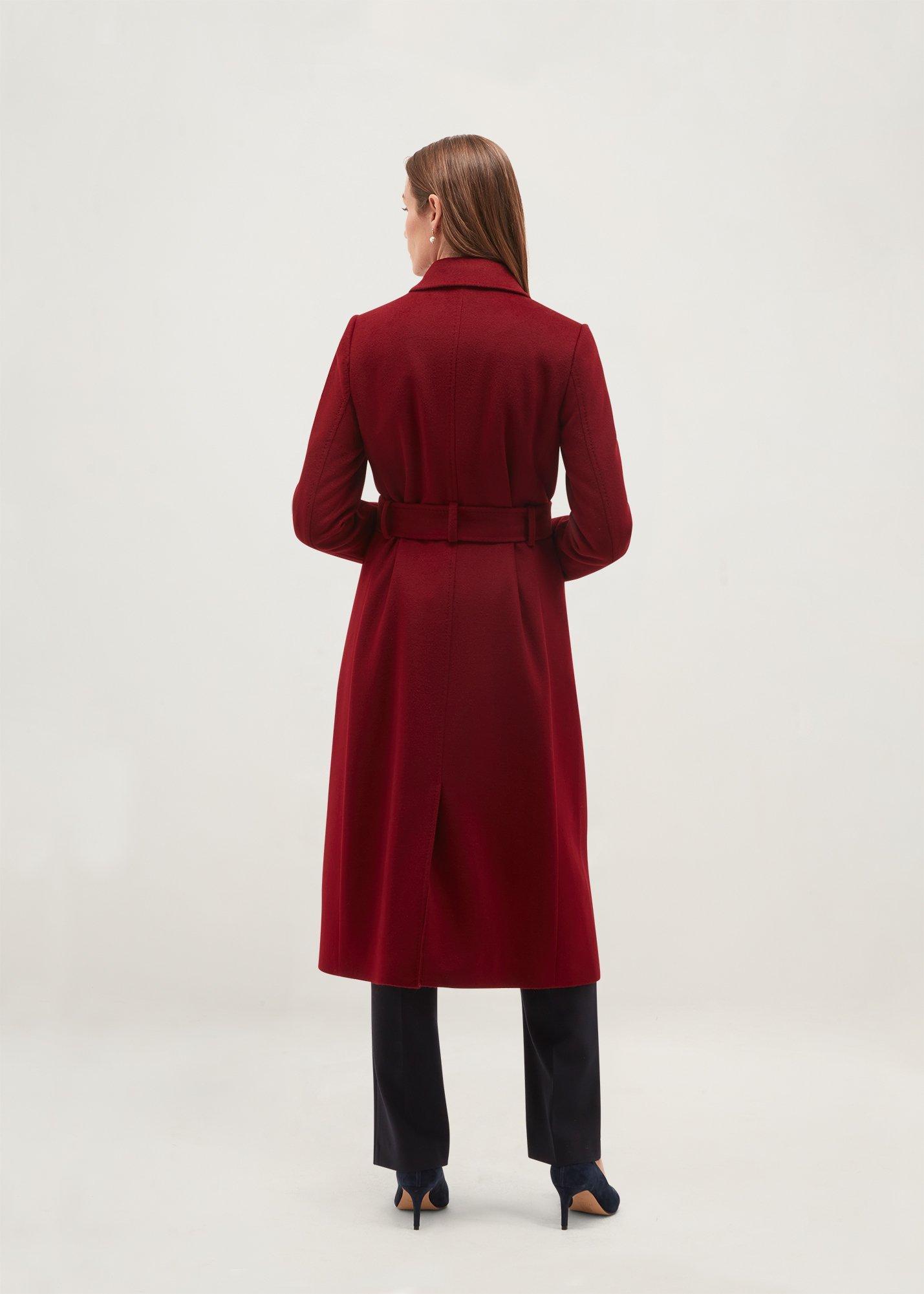 Petite Livia Coat, Beryl Red, hi-res