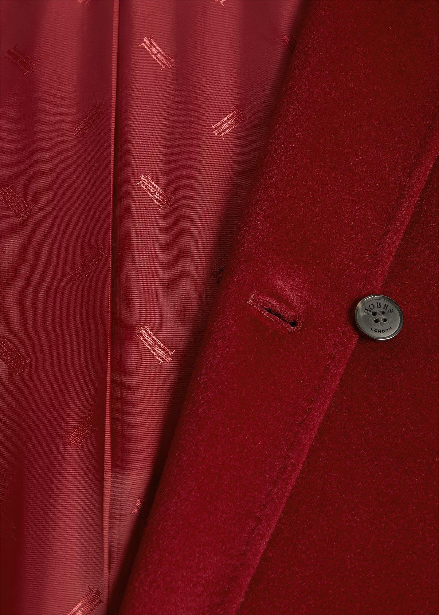 Petite Livia Coat, Beryl Red, hi-res