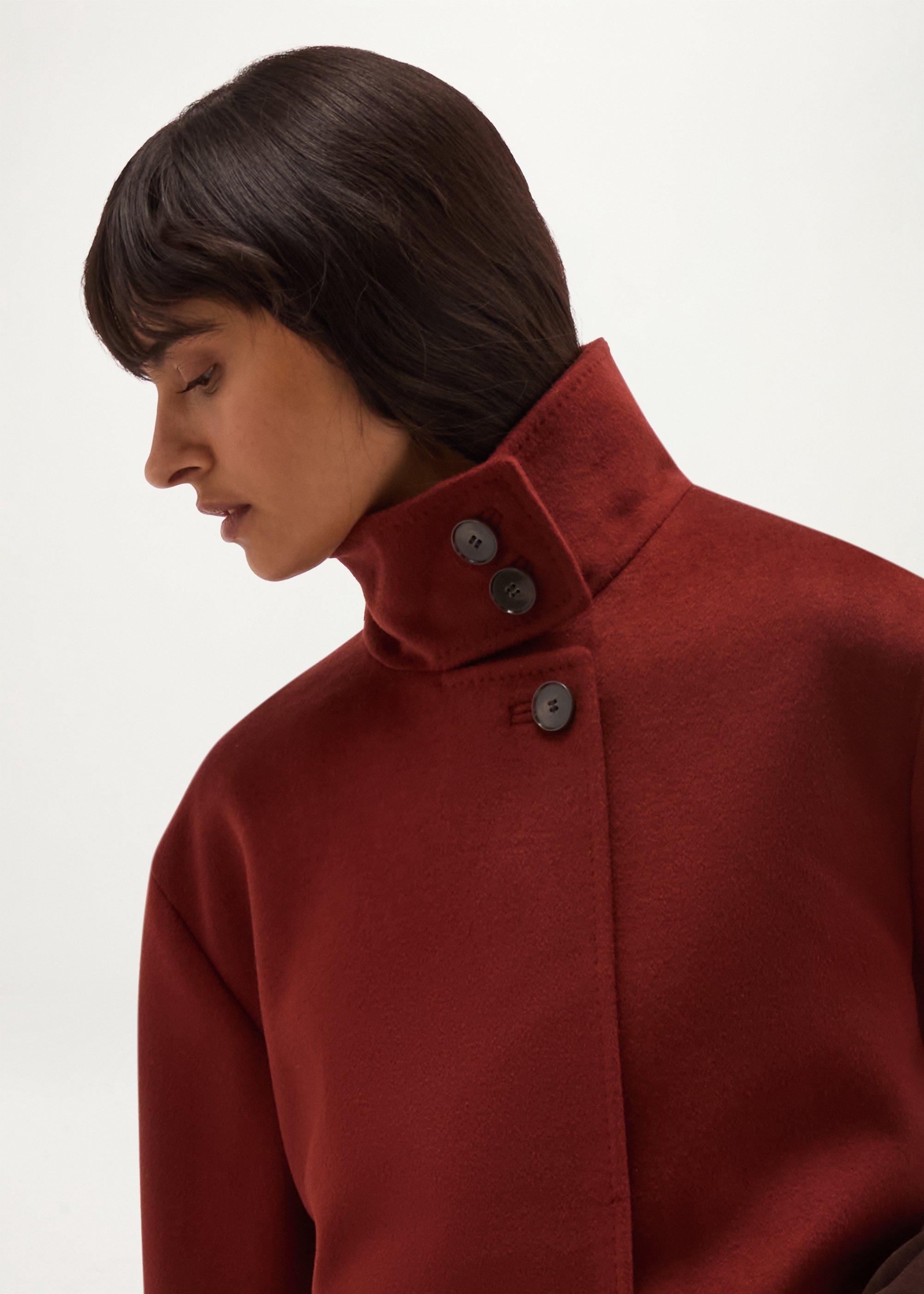 Remi Wool Jacket, Brick Brown, hi-res