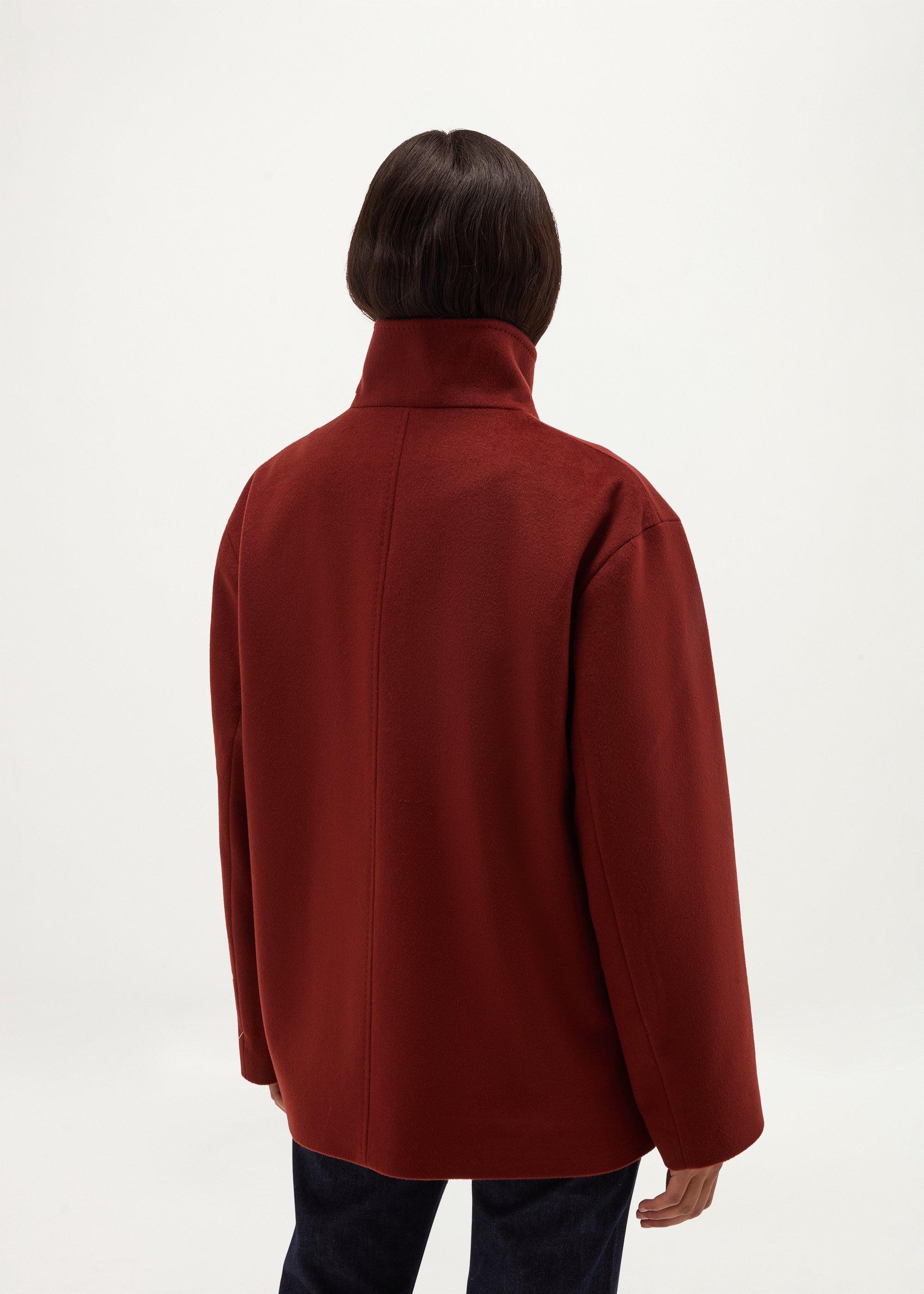 Remi Wool Jacket, Brick Brown, hi-res
