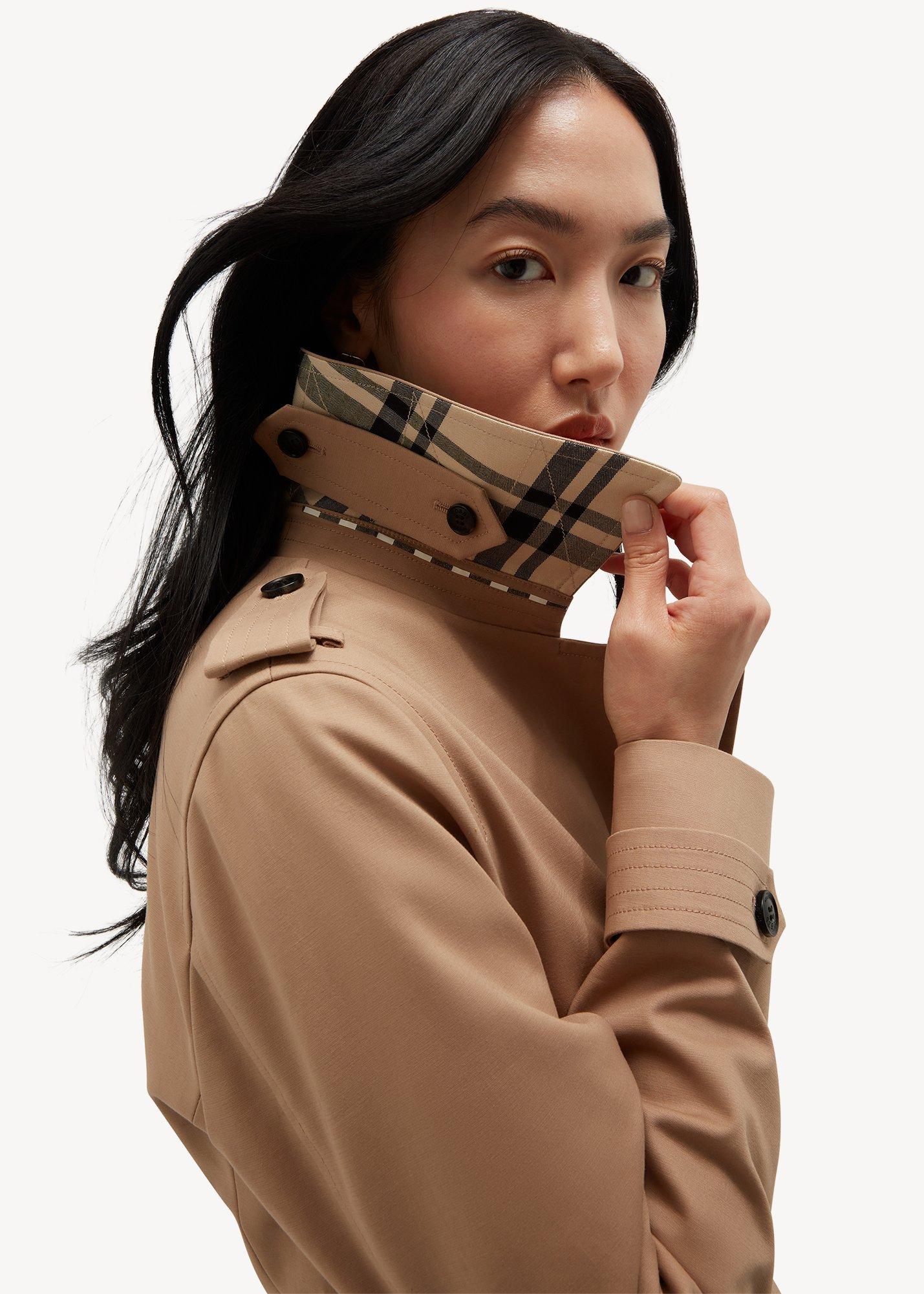 Livia Shower Resistant Wrap Trench Coat, Tan, hi-res