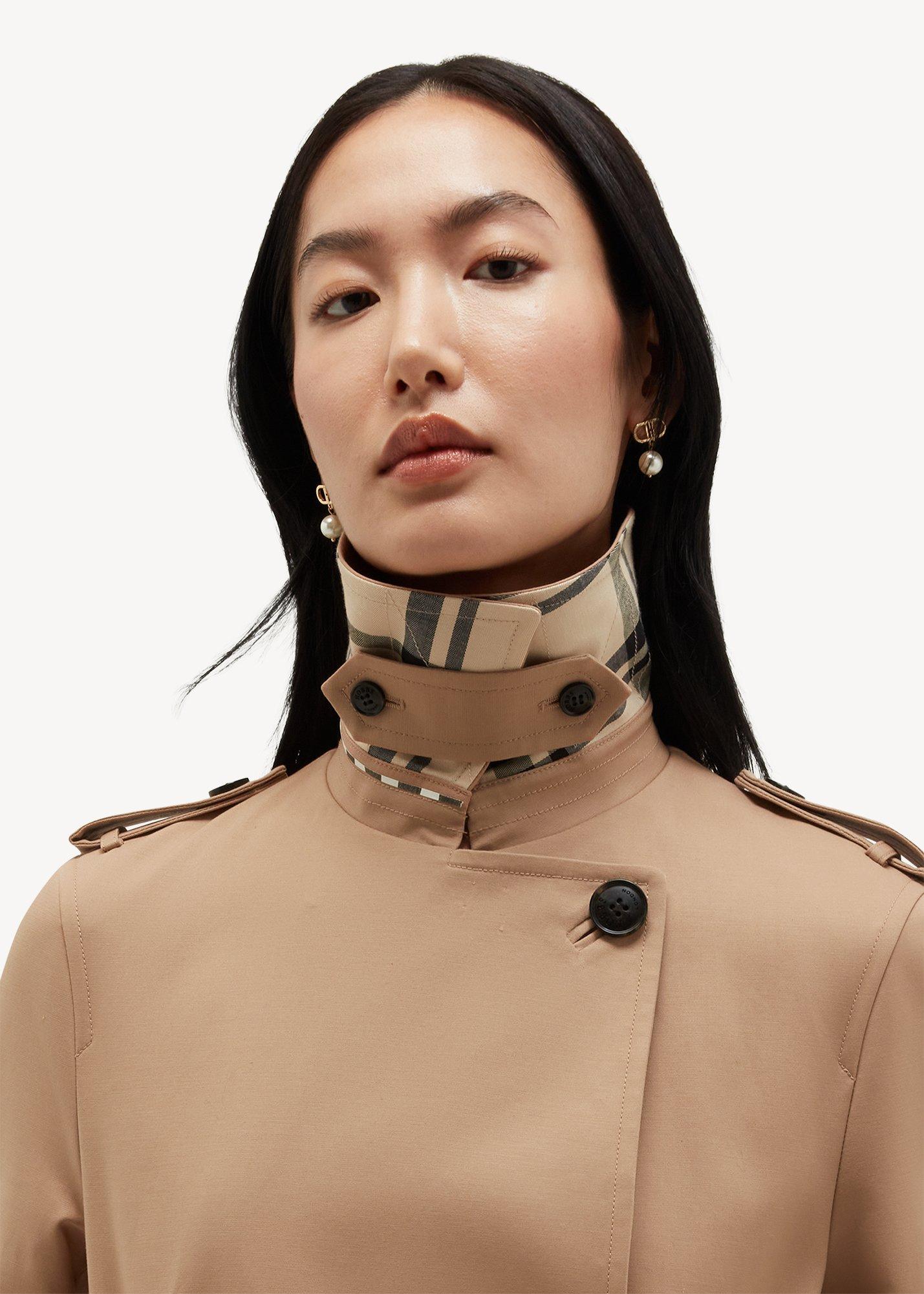 Livia Shower Resistant Wrap Trench Coat, Tan, hi-res