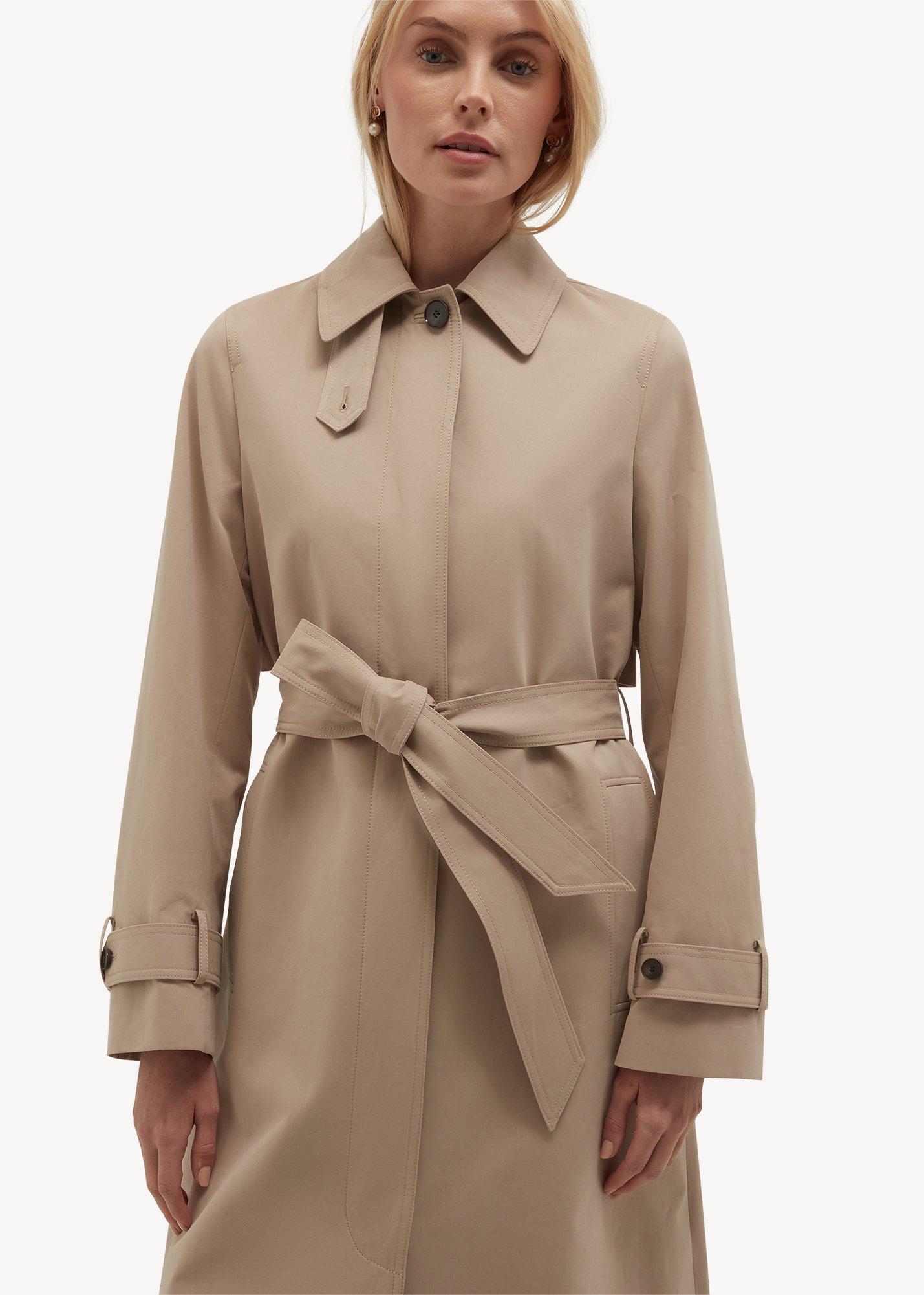 Harriet Shower Resistant Trench, Latte Brown, hi-res