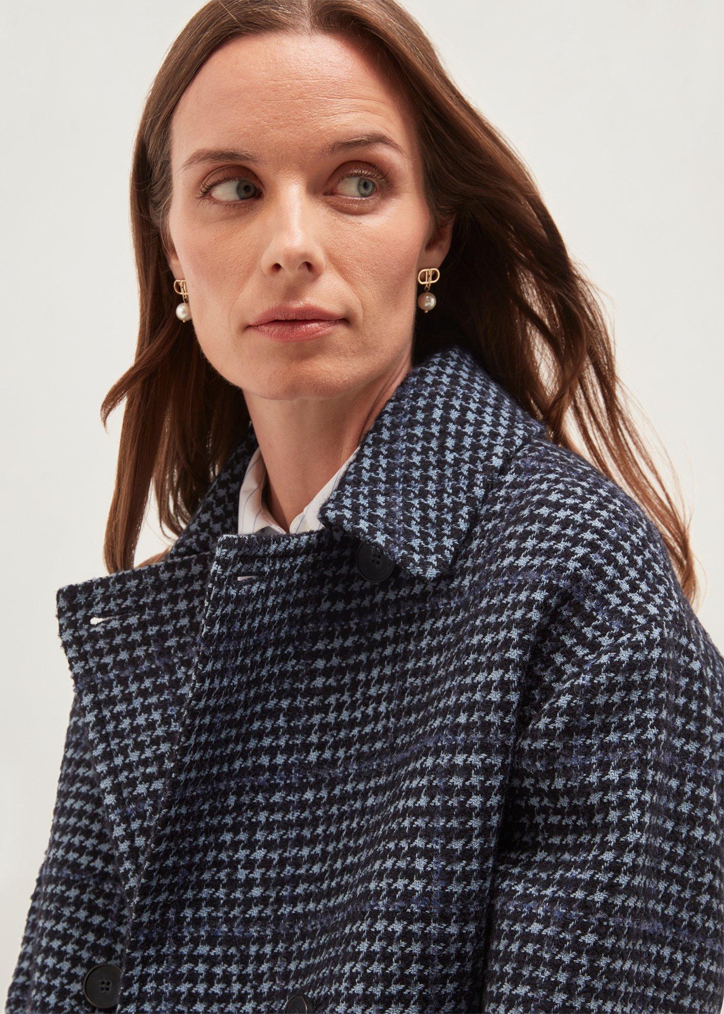 Stefania Coat, Blue Multi, hi-res