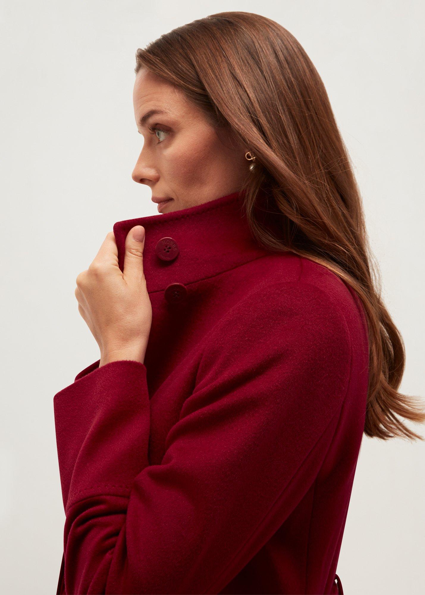 Candice Coat, Claret Pink, hi-res