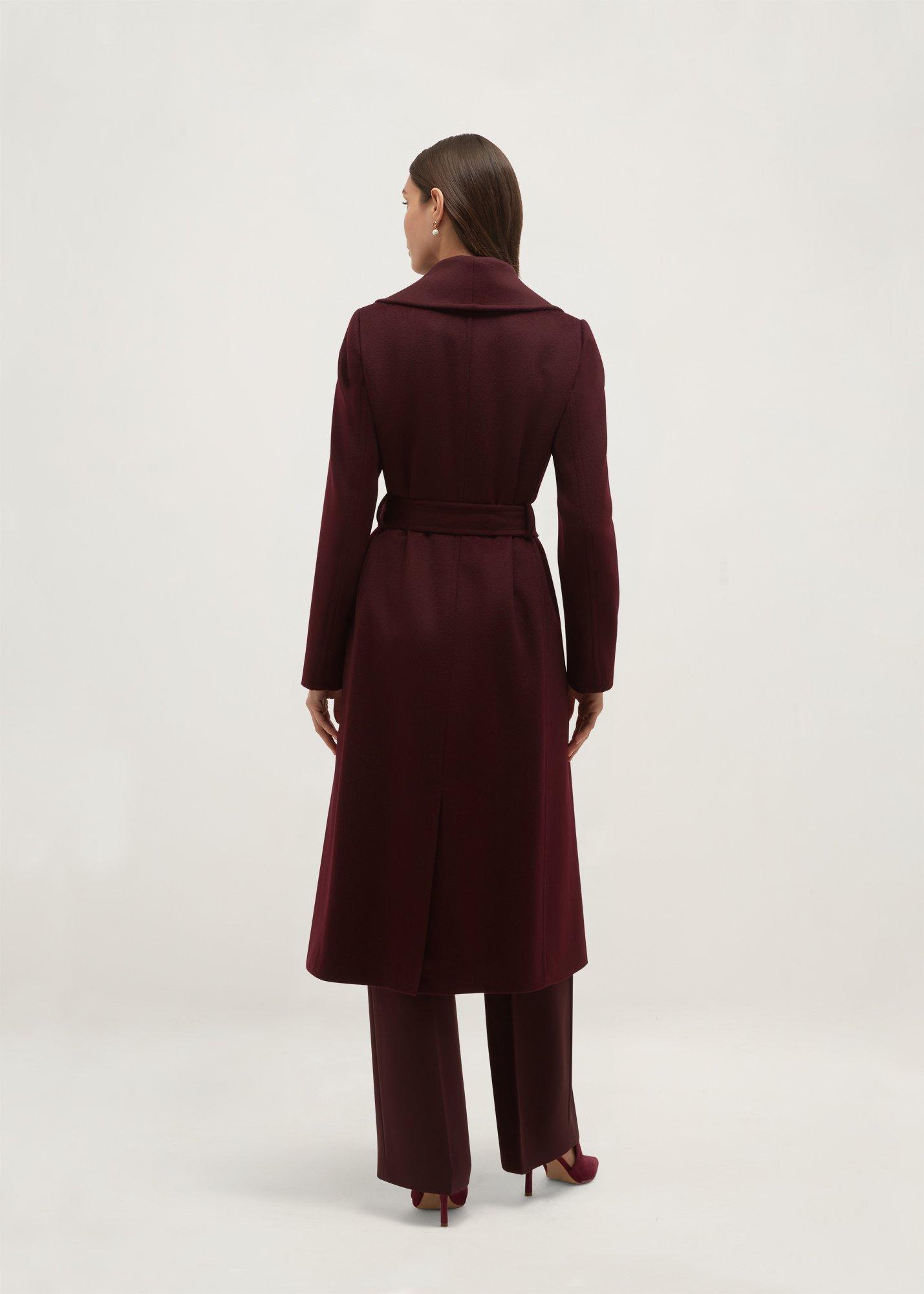 Petite Sara Coat, Malbec Purple, hi-res