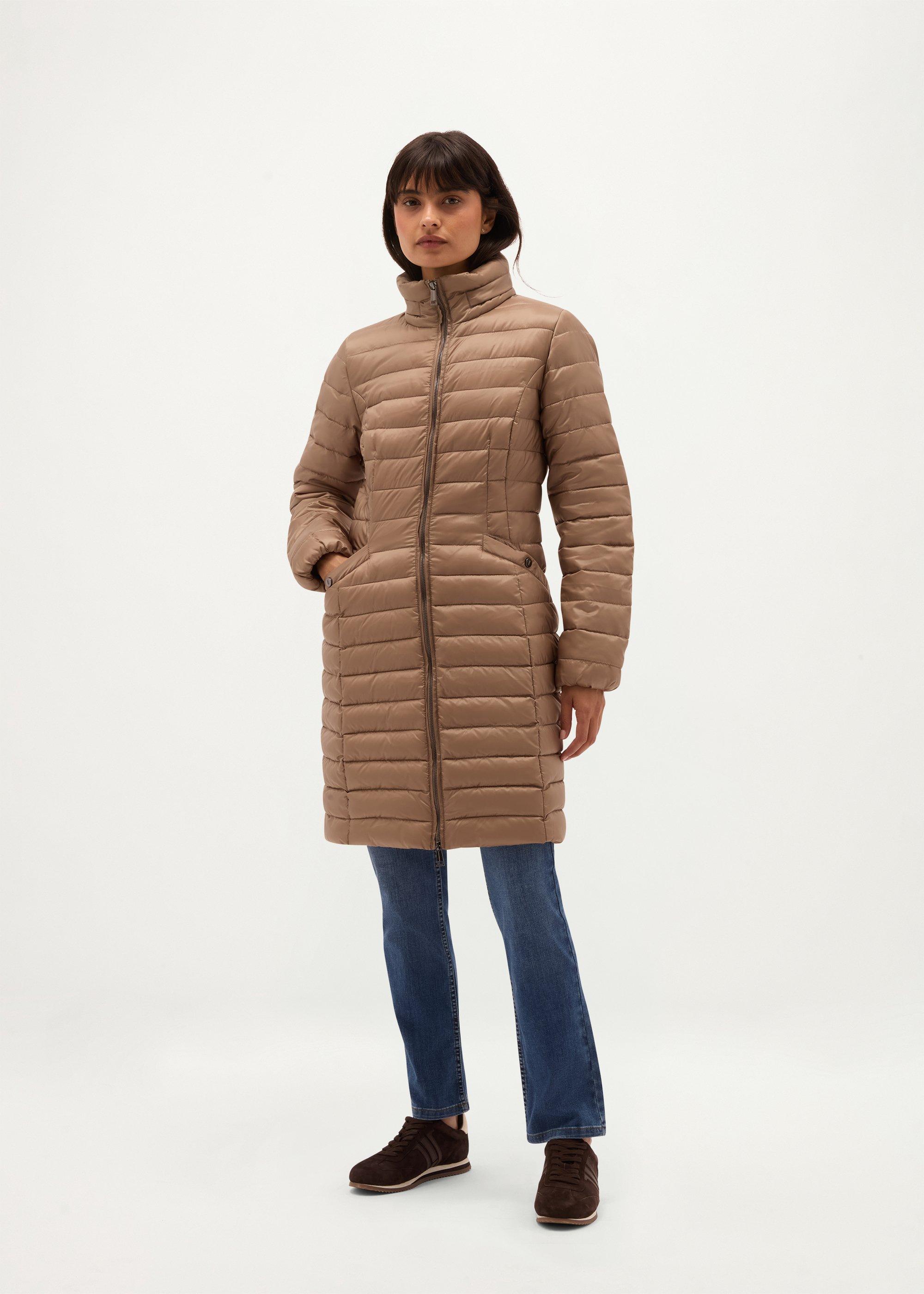 Sonya Water Resistant Puffer, Mink Brown, hi-res