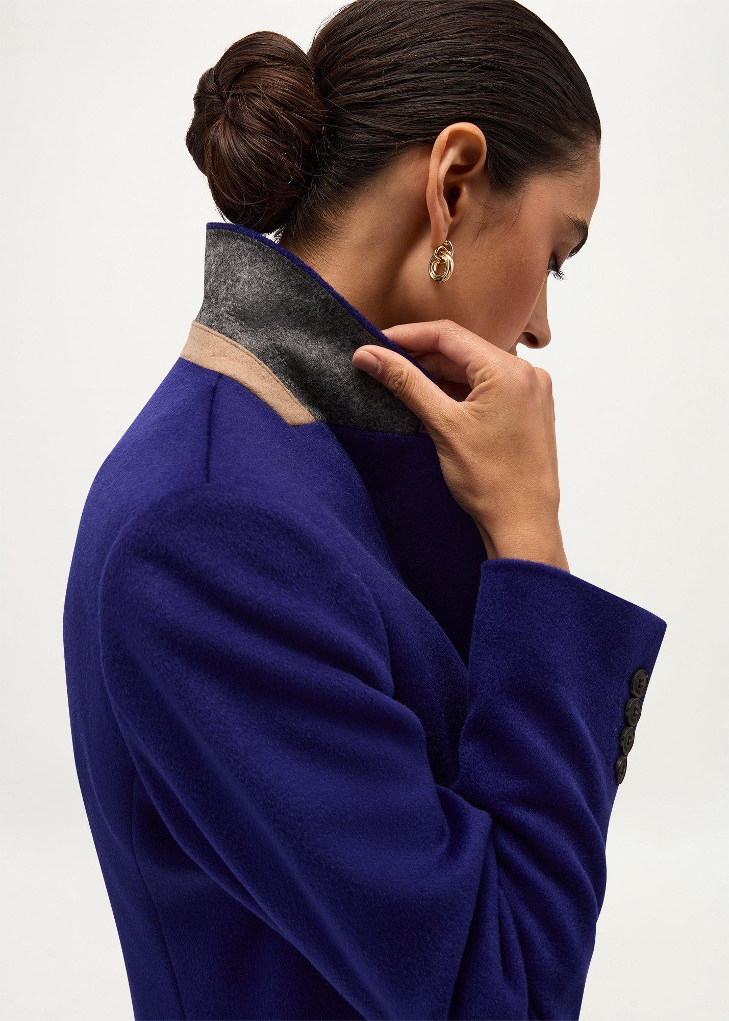 Cavendish Coat, Violet Blue, hi-res