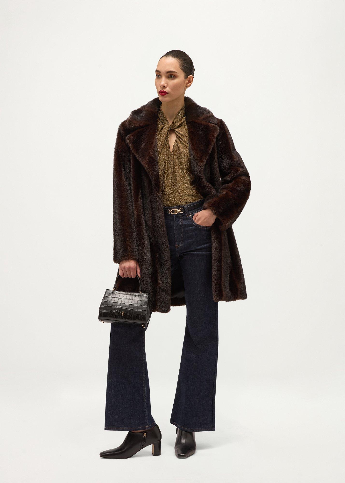Perla Faux Fur Coat
