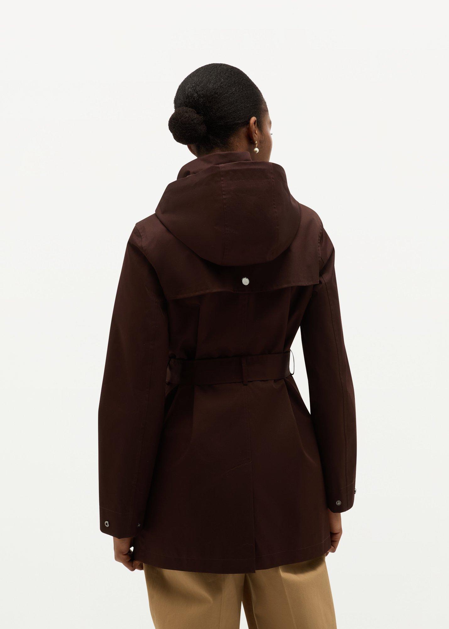 Felicia Short Jacket, Chocolate, hi-res
