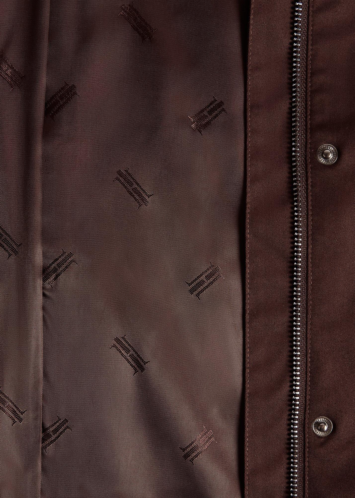 Felicia Waterproof Short Jacket, Chocolate, hi-res