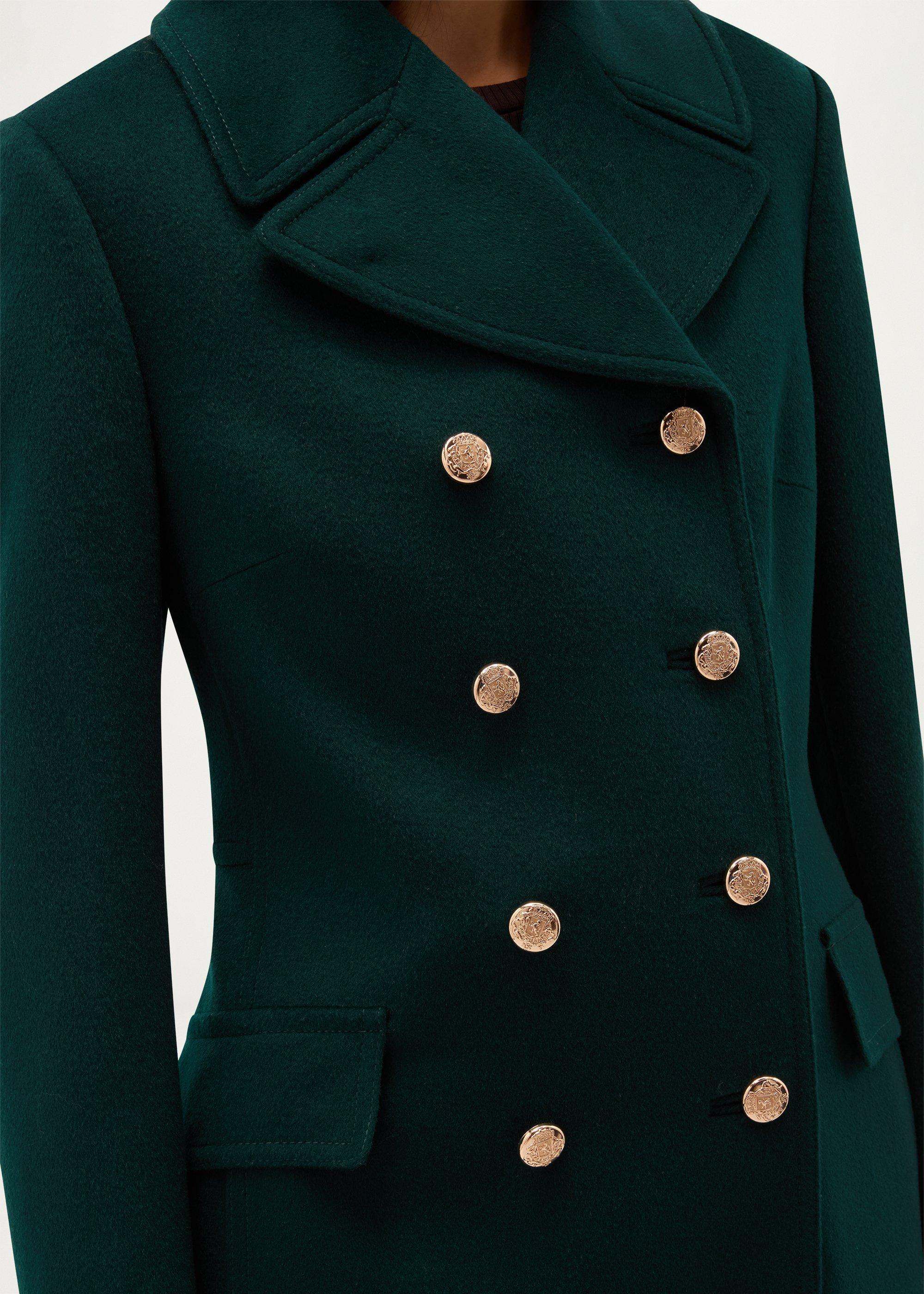 Larna Coat, Dark Fir Green, hi-res