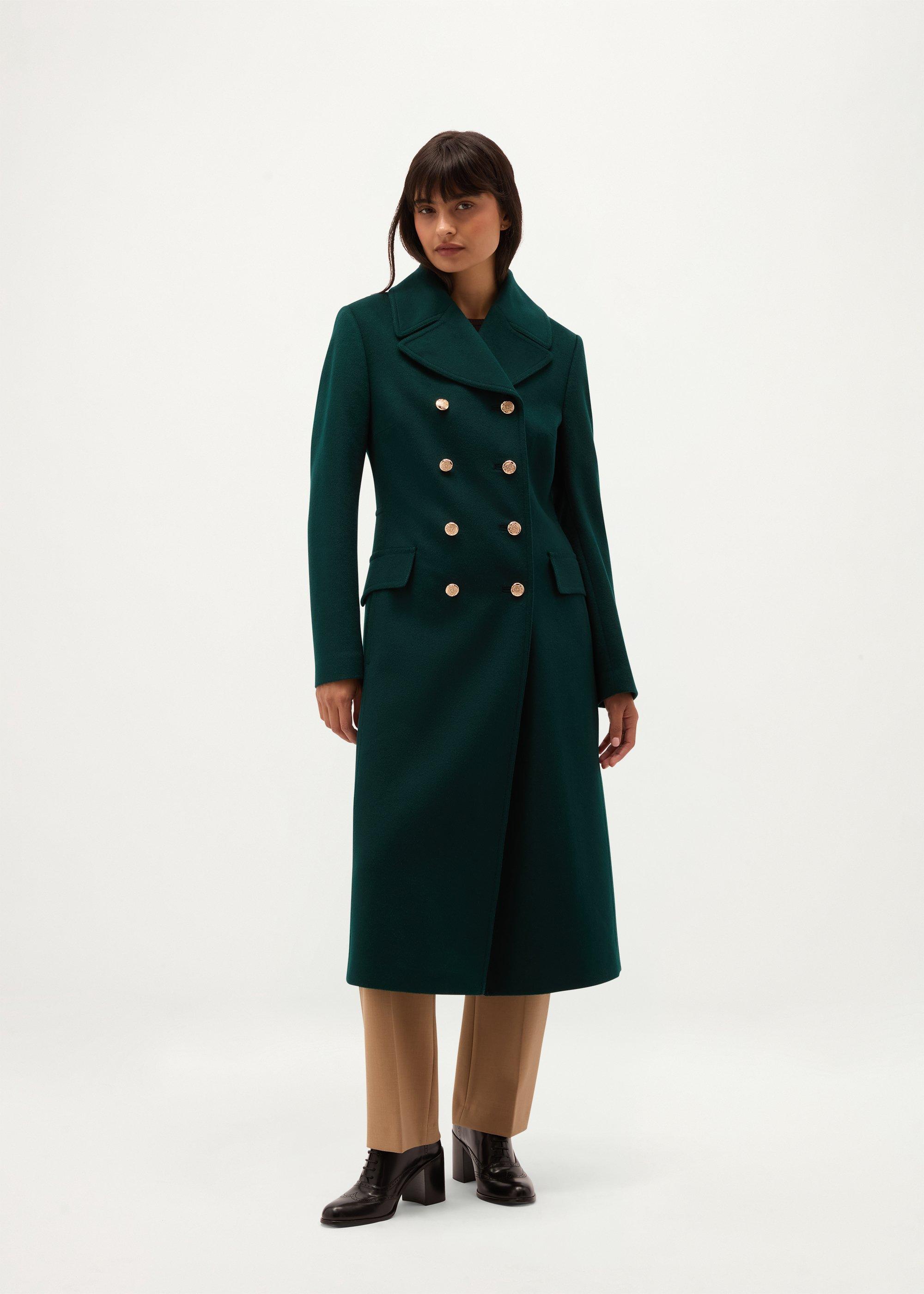 Larna Coat, Dark Fir Green, hi-res